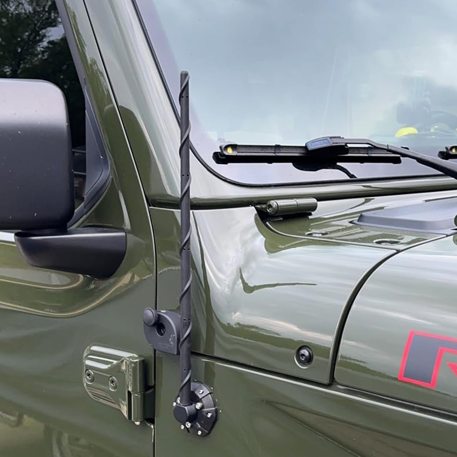 Car Antenna For Jeep Wrangler Gladiator 2007 2024 Jeep Antenna Replacement, 16 Inch Stubby Antenna Jeep Wrangler Glaidator Acces