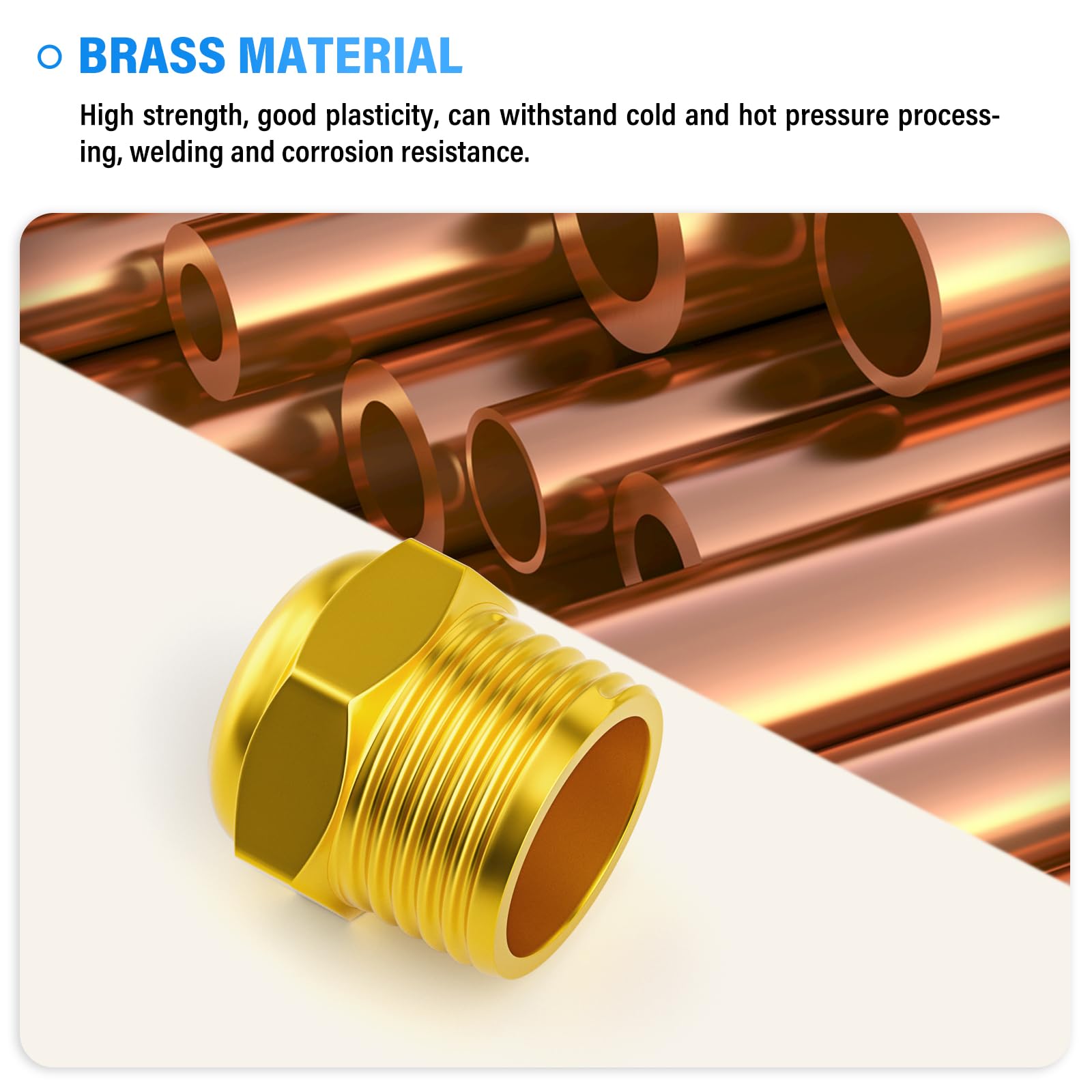 Tailonz Pneumatic Sintered Bronze Exhaust Muffler 1/8 Inch Npt   Brass Body (Pack Of 10)