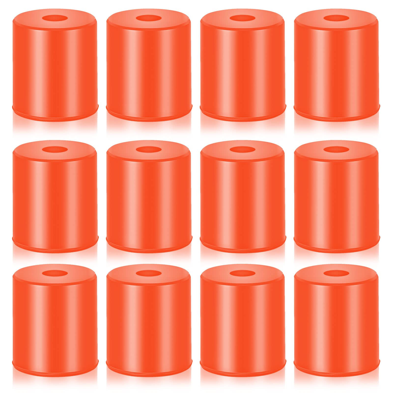 12 Pcs 3D Printer Heatbed Parts Silicone Leveling Solid Bed Mount Heat Resistant 3D Printer Parts Compatible with Cr-10 Ender 3 