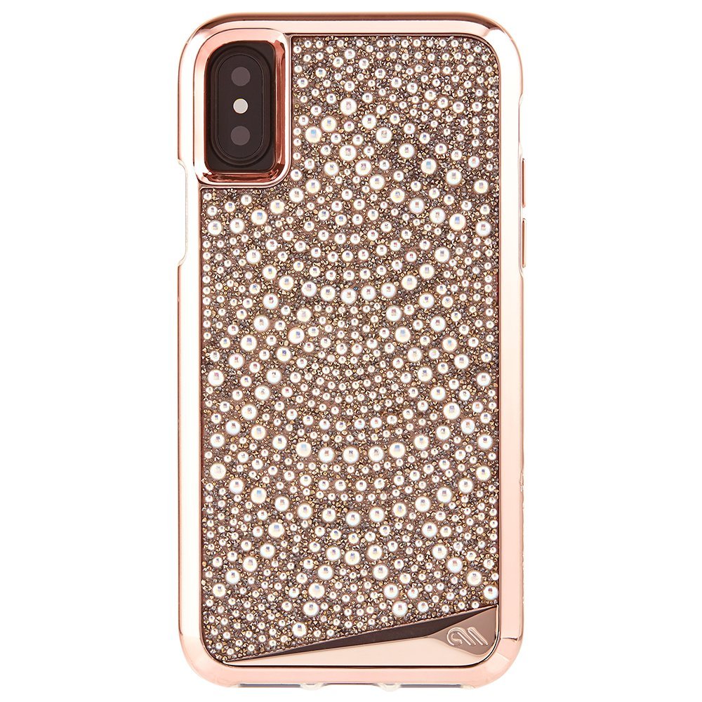 Case-Mate Iphone X Case - Brilliance - 800+ Genuine Crystals - Protective Design For Apple Iphone 10 - Lace -Like New