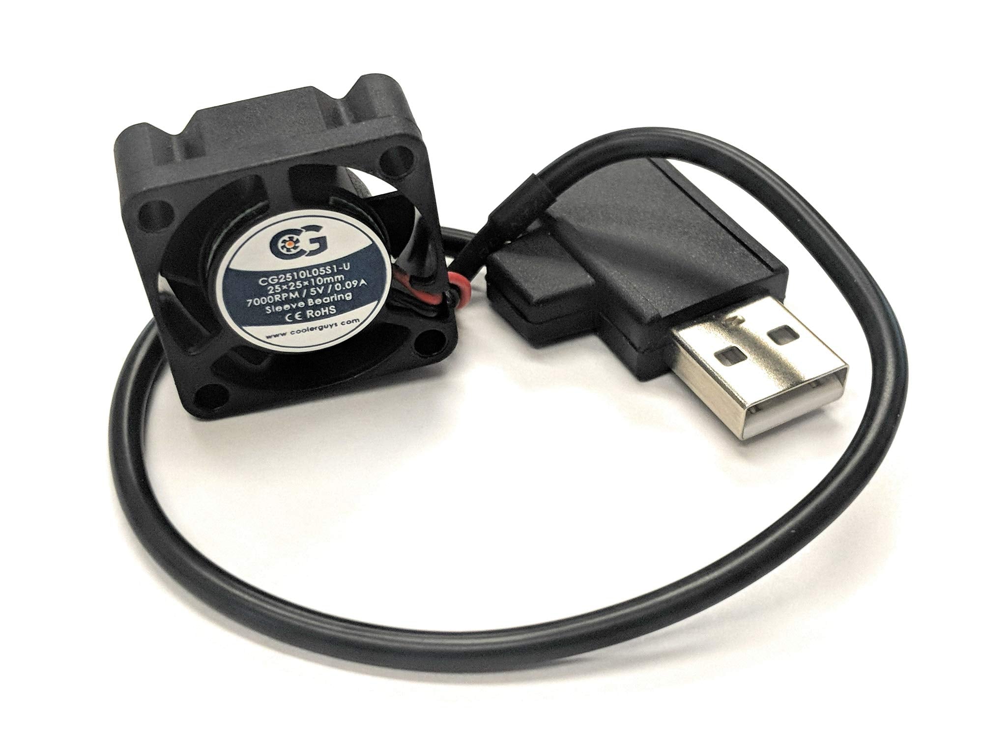 Coolerguys 25mm (25x25x10) USB Fan