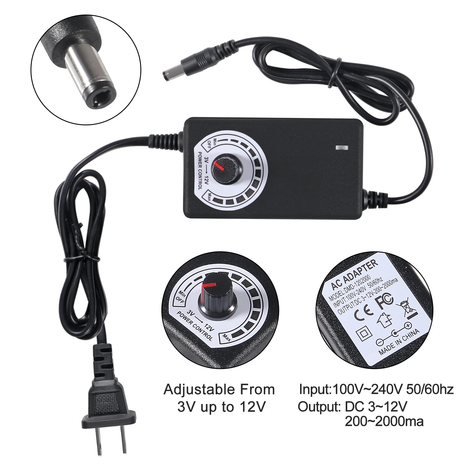 2Pcs Blower Cooling Fan 120X25Mm 110V 220V Ac Powered Cooling Fan Dual Ball Bearings 3 To 12V Speed Controller Fan For Receiver