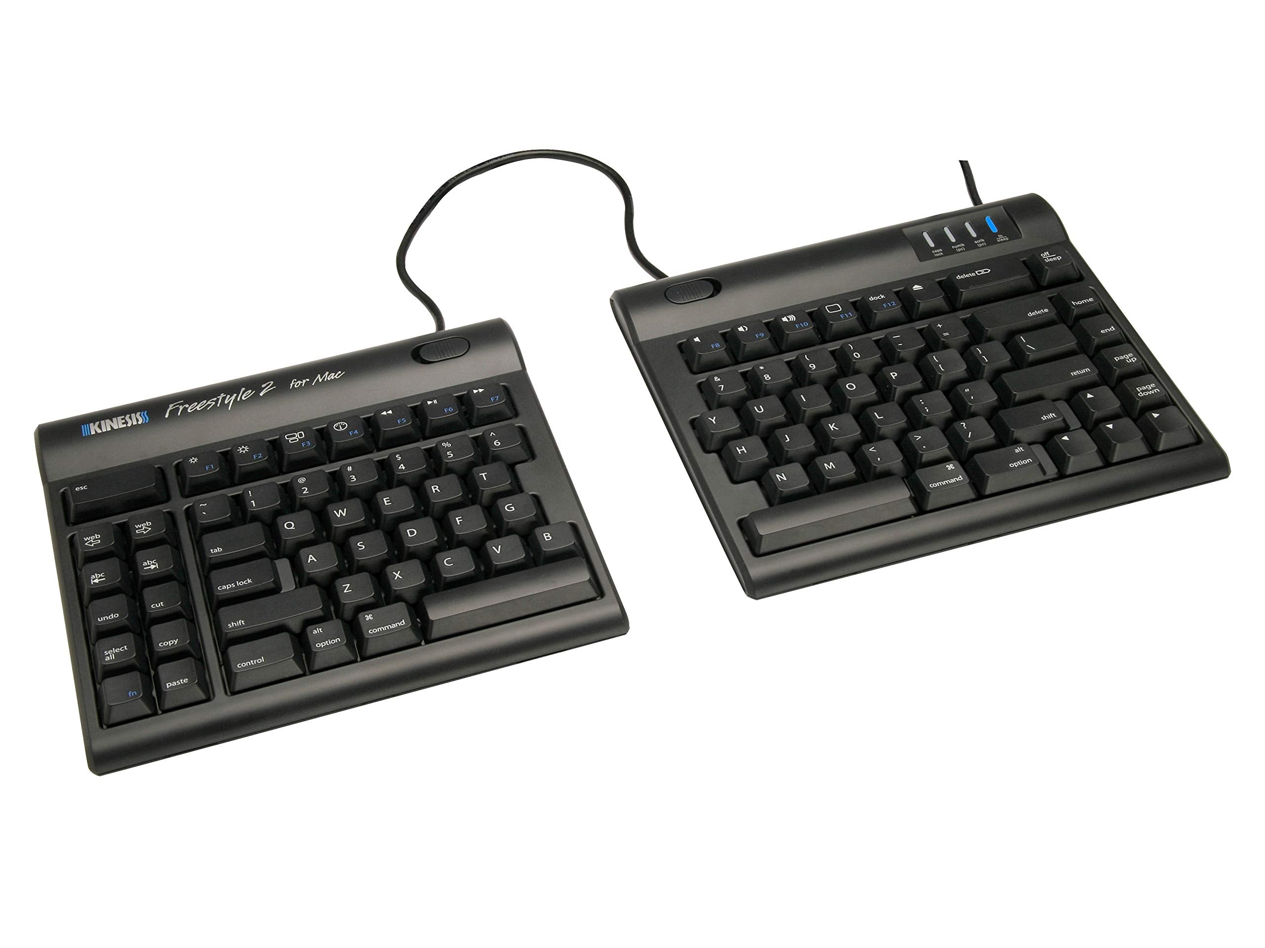 KINESIS Freestyle2 USB Keyboard for Mac (9 Standard Separation), Black