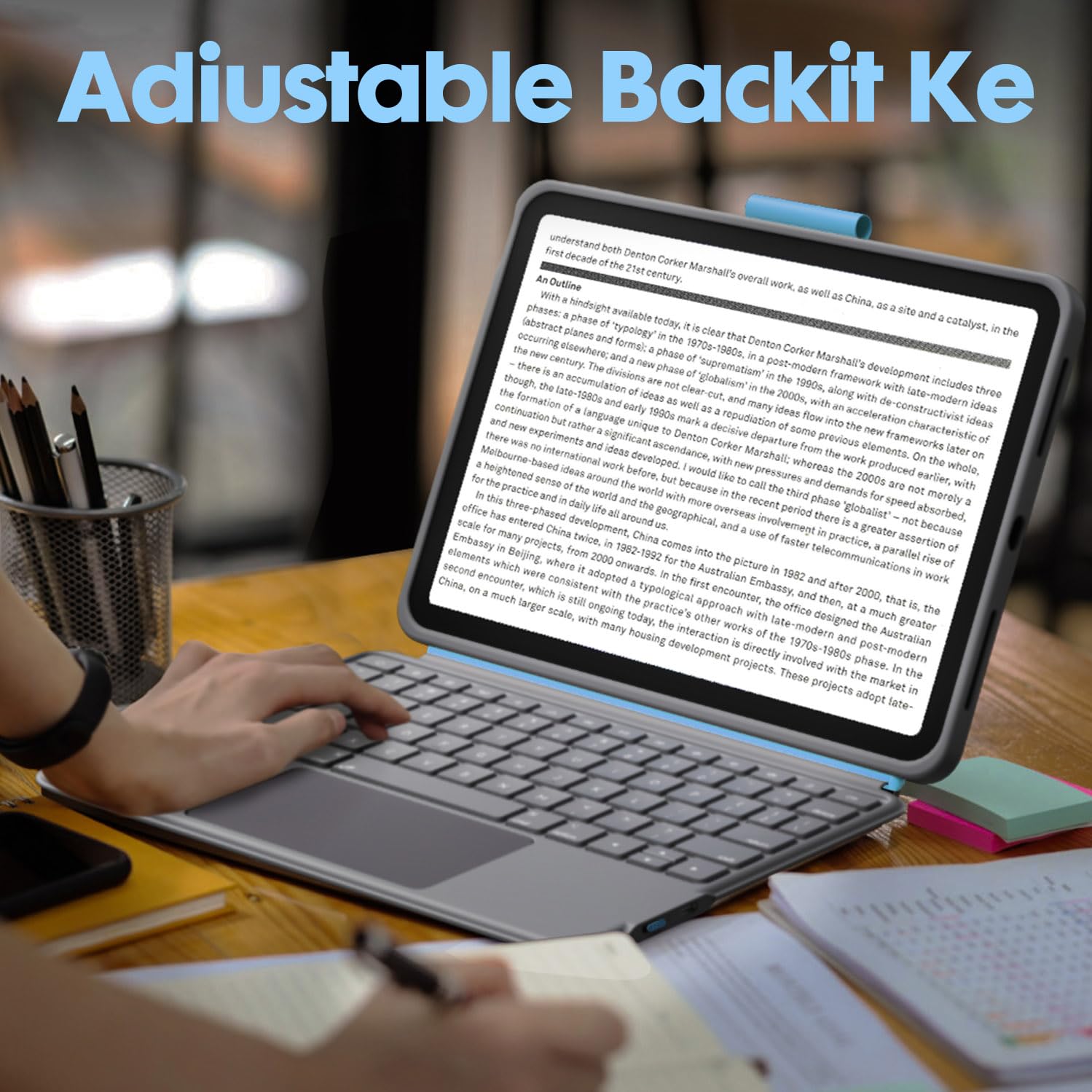 Ytlusn Keyboard Case For Ipad 10Th Generation,Bluetooth Wireless Detachable Magnetic Stand Rechargeable Keyboard With Folio Slim