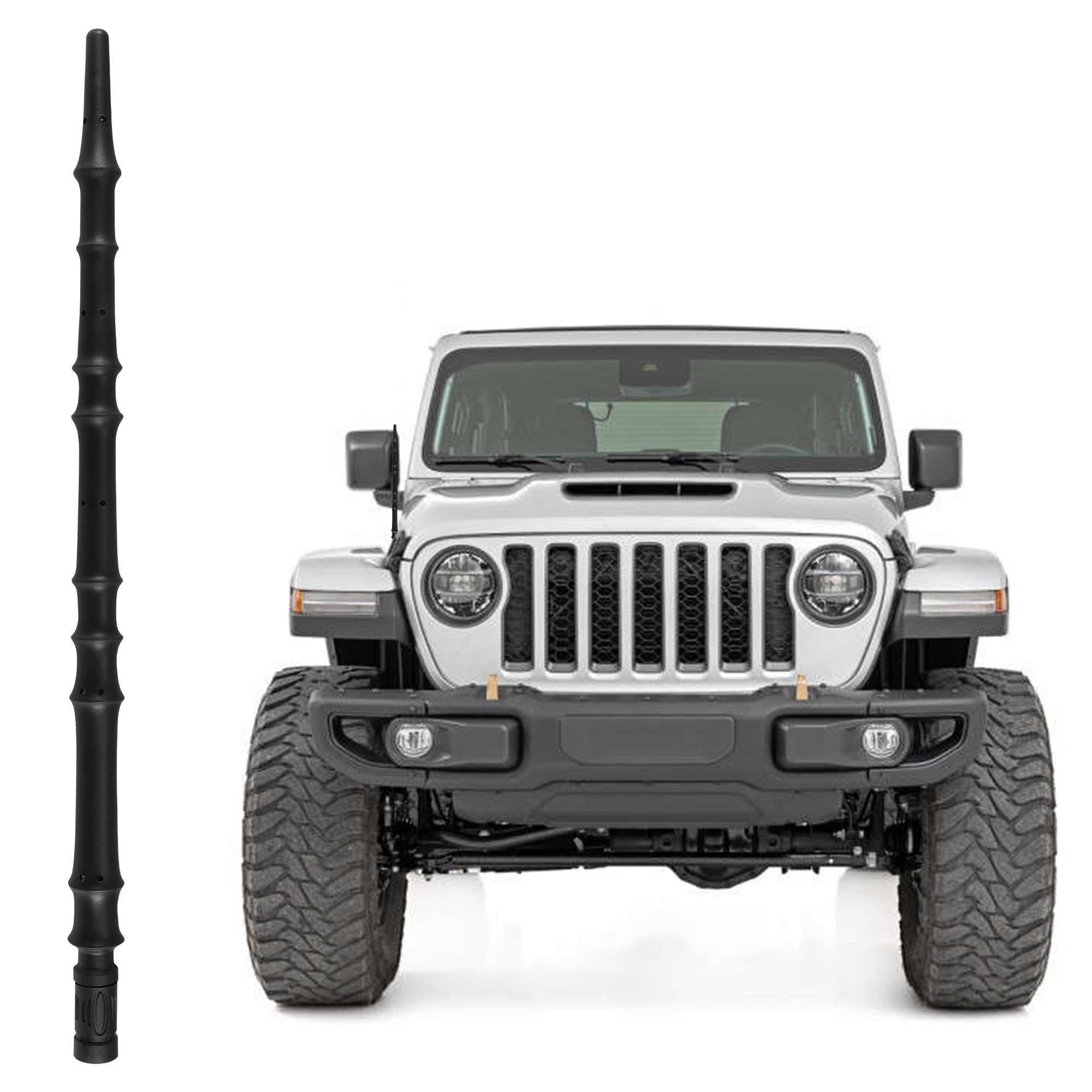 13 Inch Antenna Compatible With 2007 2024 Jeep Wrangler Jk Jl Gladiator Jt Sport Willys 4Xe Sahara Rubicon Unlimited Mojave Ante
