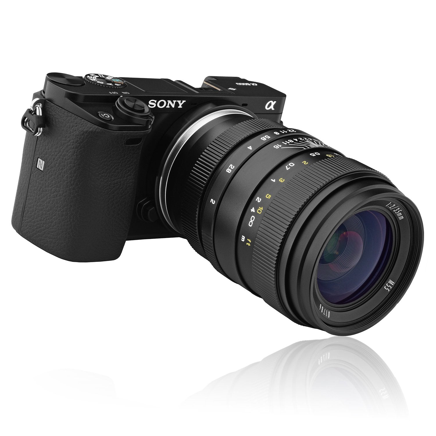 Oshiro 35Mm F/2 Ld Unc Al Wide Angle Full Frame Enhanced Bokeh Prime Lens For Sony E-Mount Fe A9, A7R, A7S, A7, A6500, A6300, A6