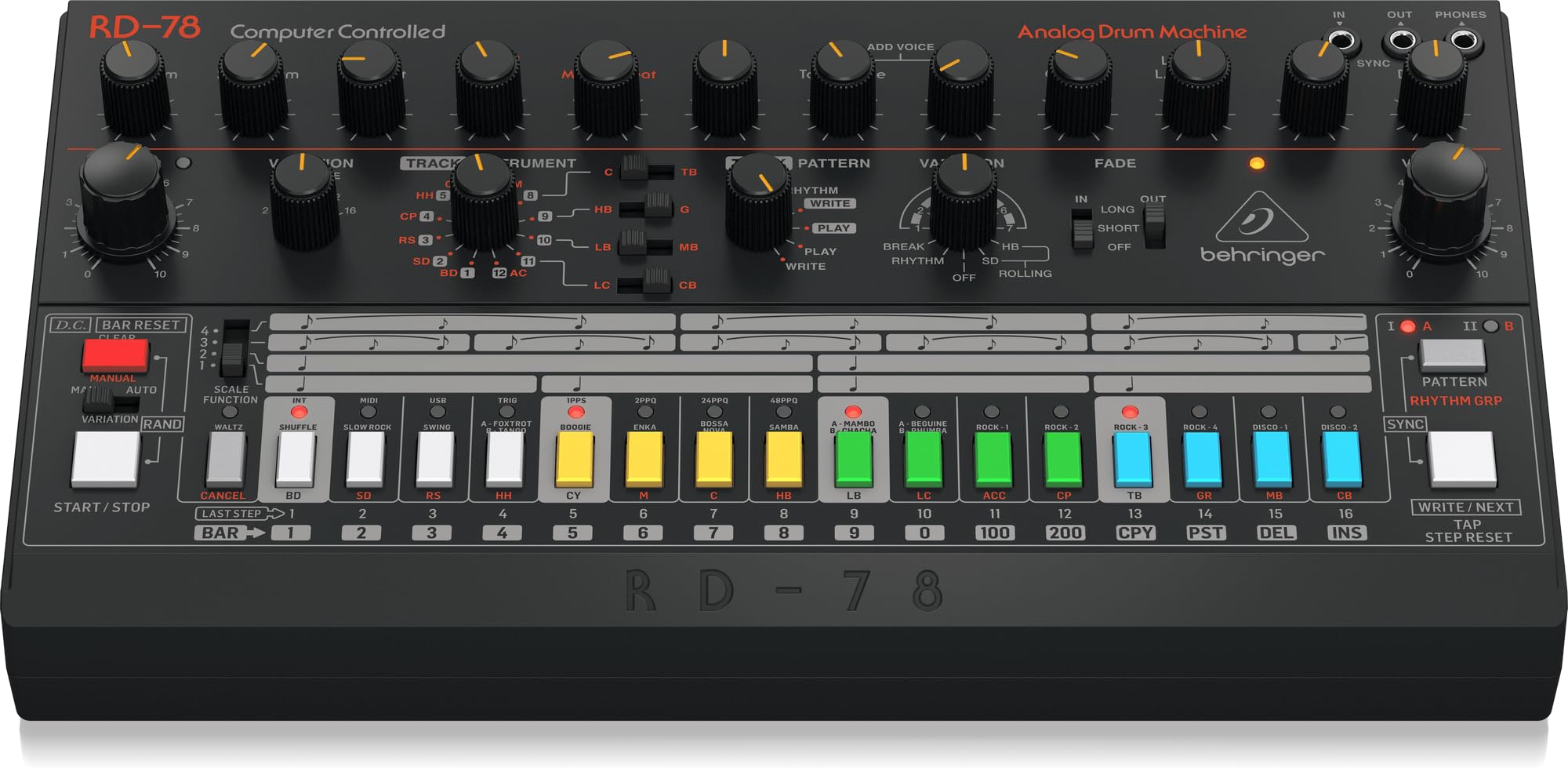 Behringer Rd-78 Analog Drum Machine