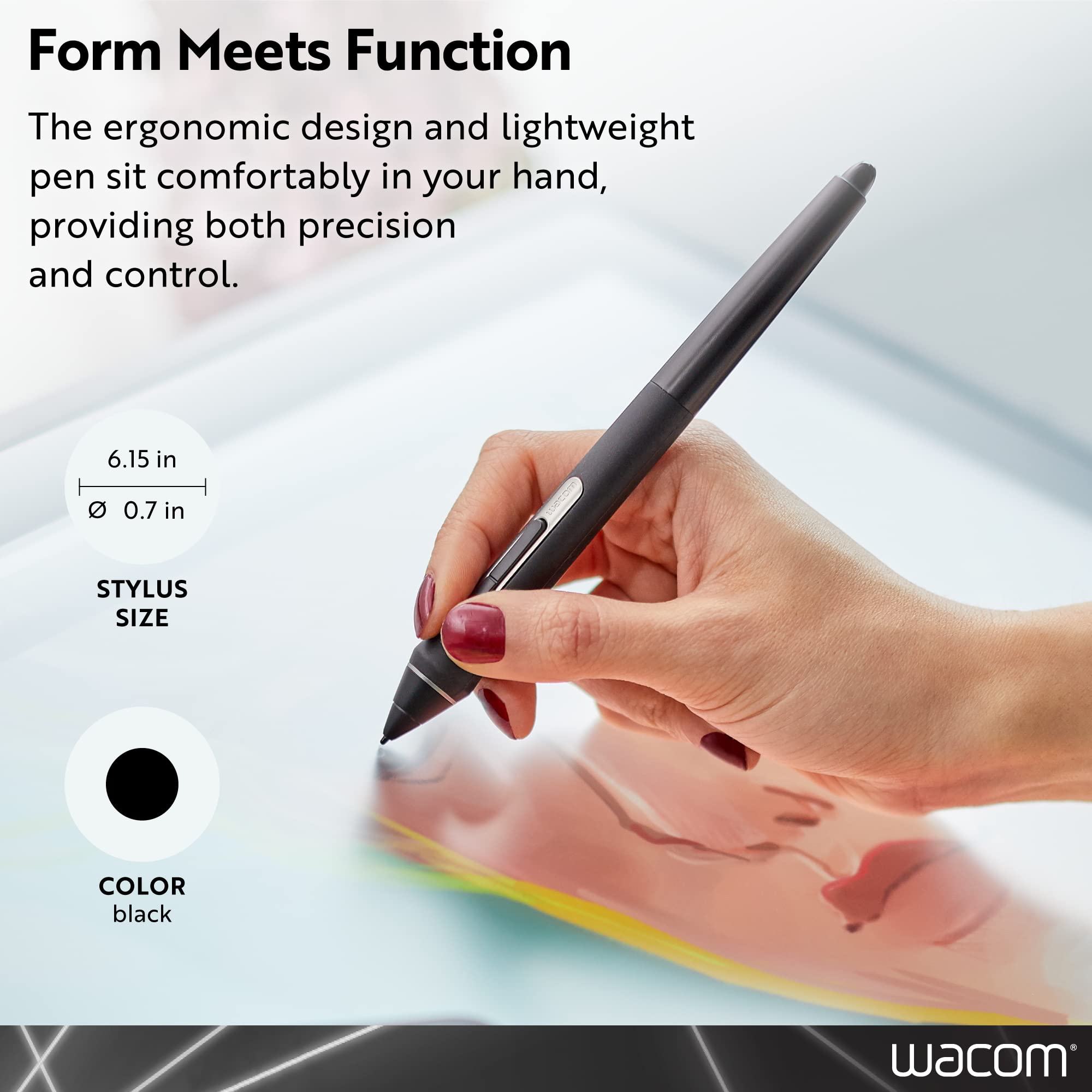 Wacom Kp504E Pro Pen 2 With Case, Black