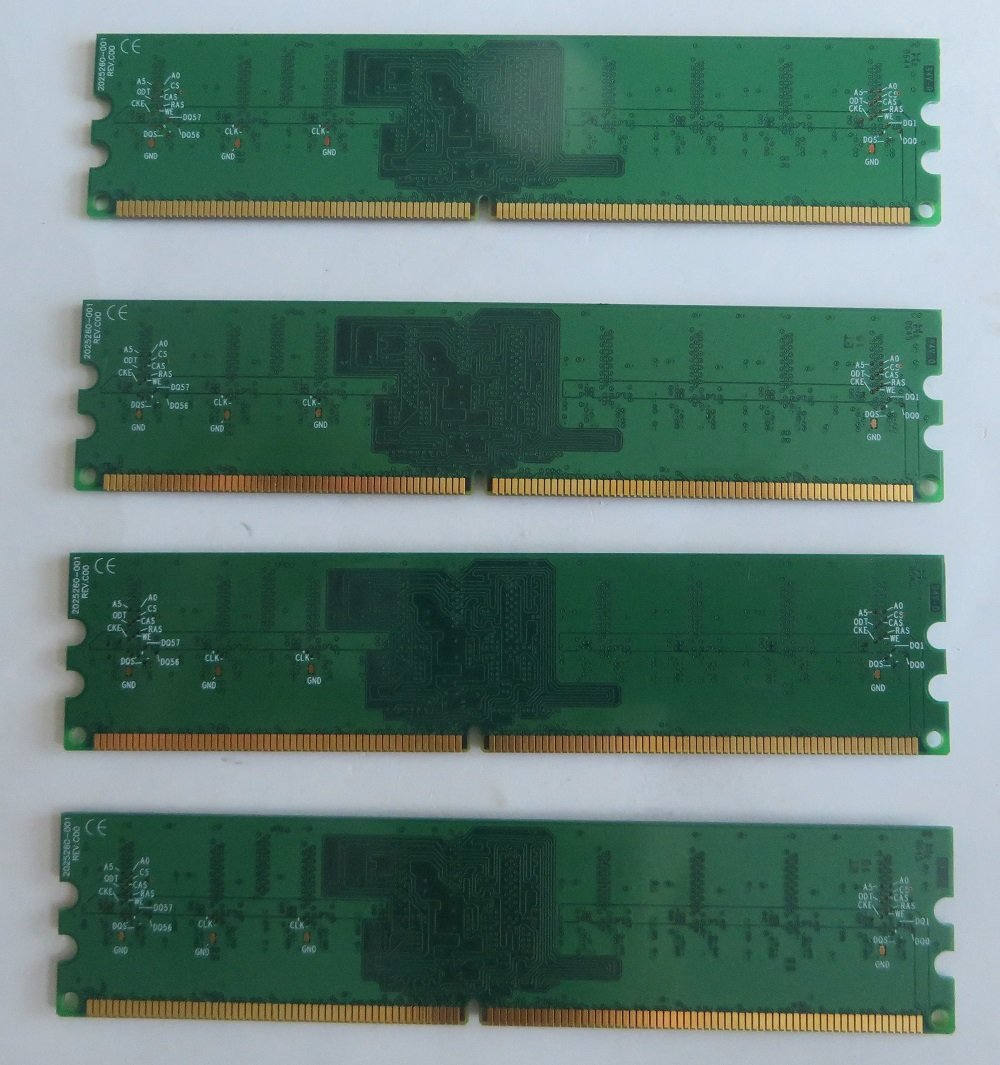 Promos 512Mb Pc2 4200U Ddr2 533Mhz 240 Pin Cl5 Memory V916764K24Qafw E4