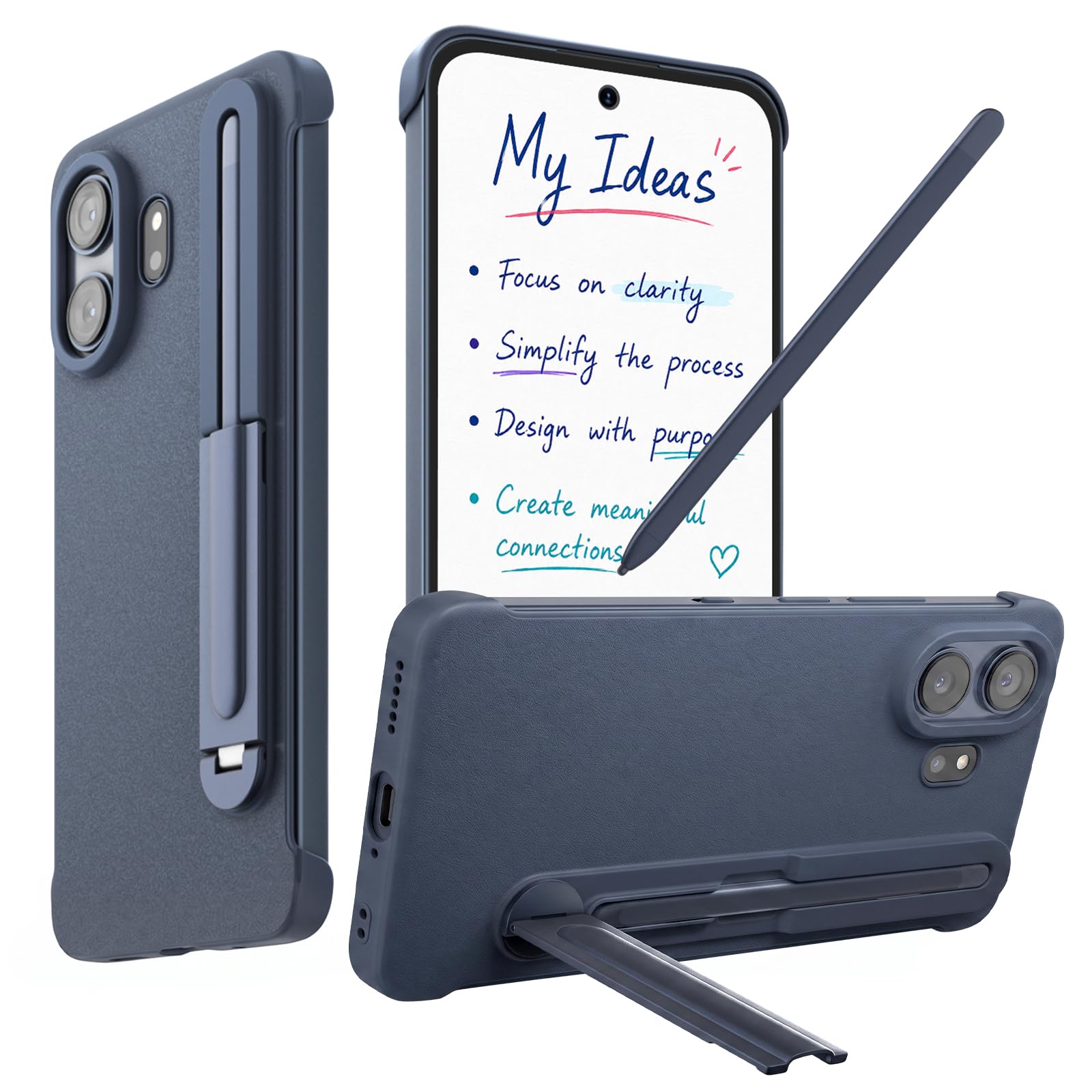 TCL NXTPAPER 70 Pro Cell Phone Case with Stand & TPen