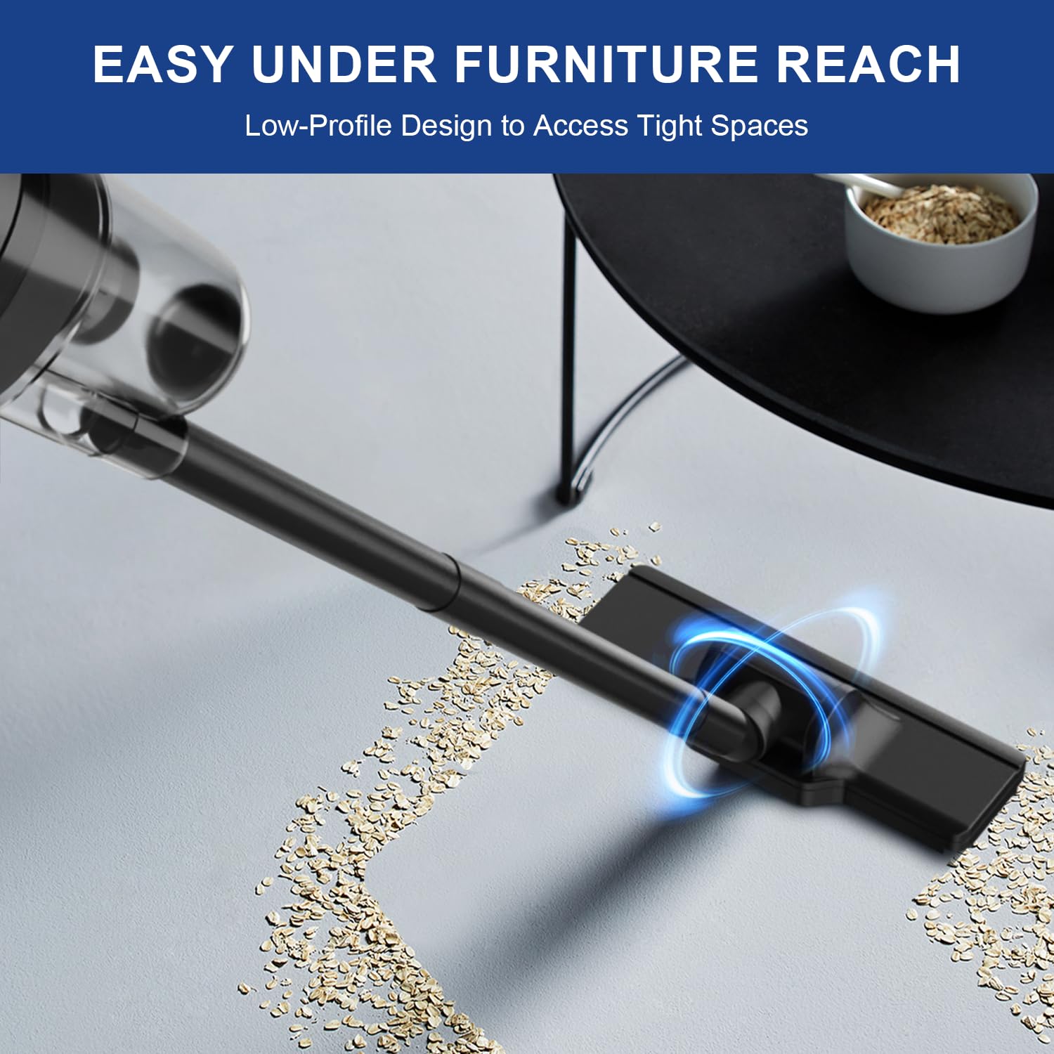 Sowtech Corded Vacuum Cleaner, Super Power Suction Stick Vacuum Cleaners For Home, 6-In-1 Lightweight Hard Floor Vacuum Removabl