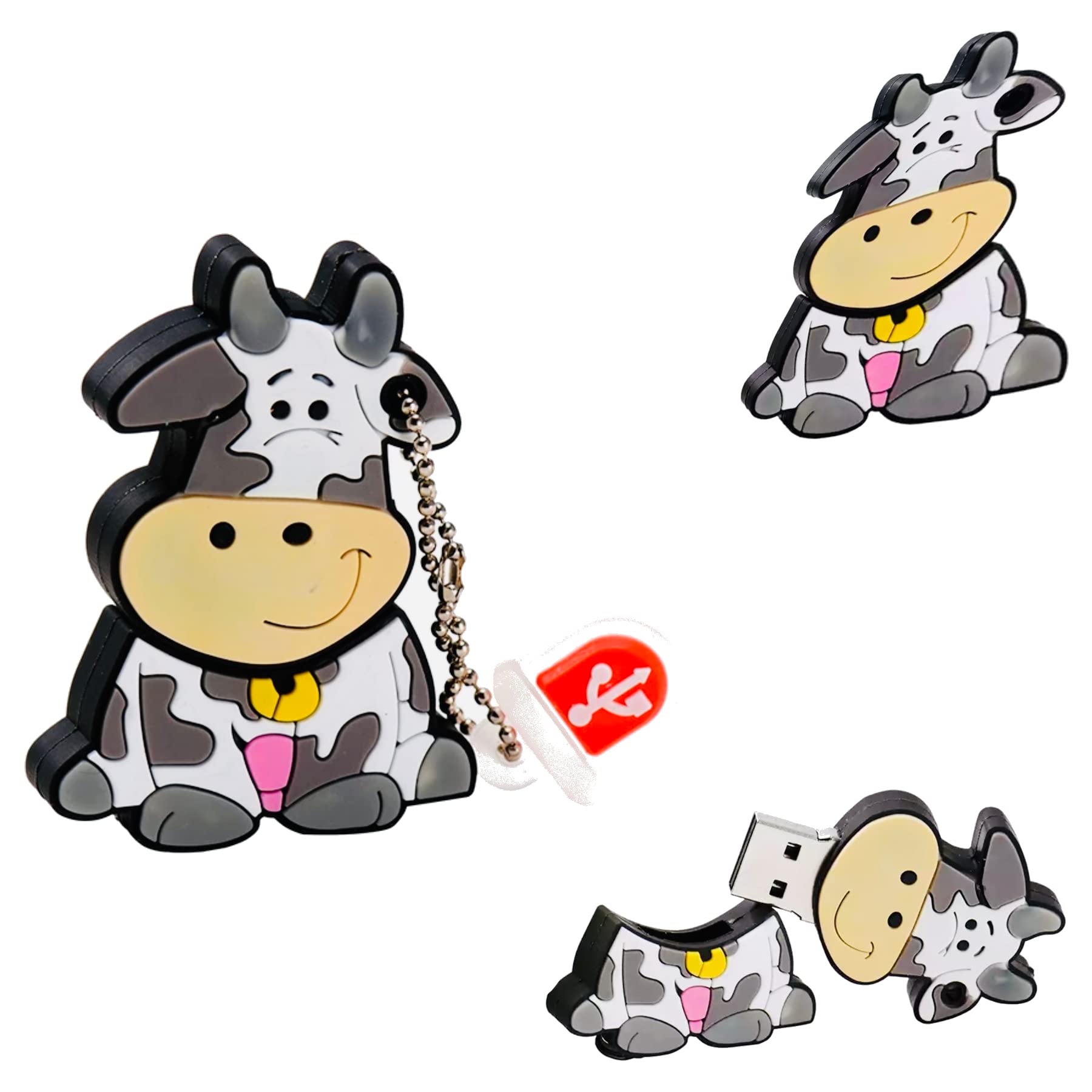 Picture Storage Devices   Photo Stick 16Gb Usb   Cow Usb Flash Drive   Photo Storage Device (Cow)