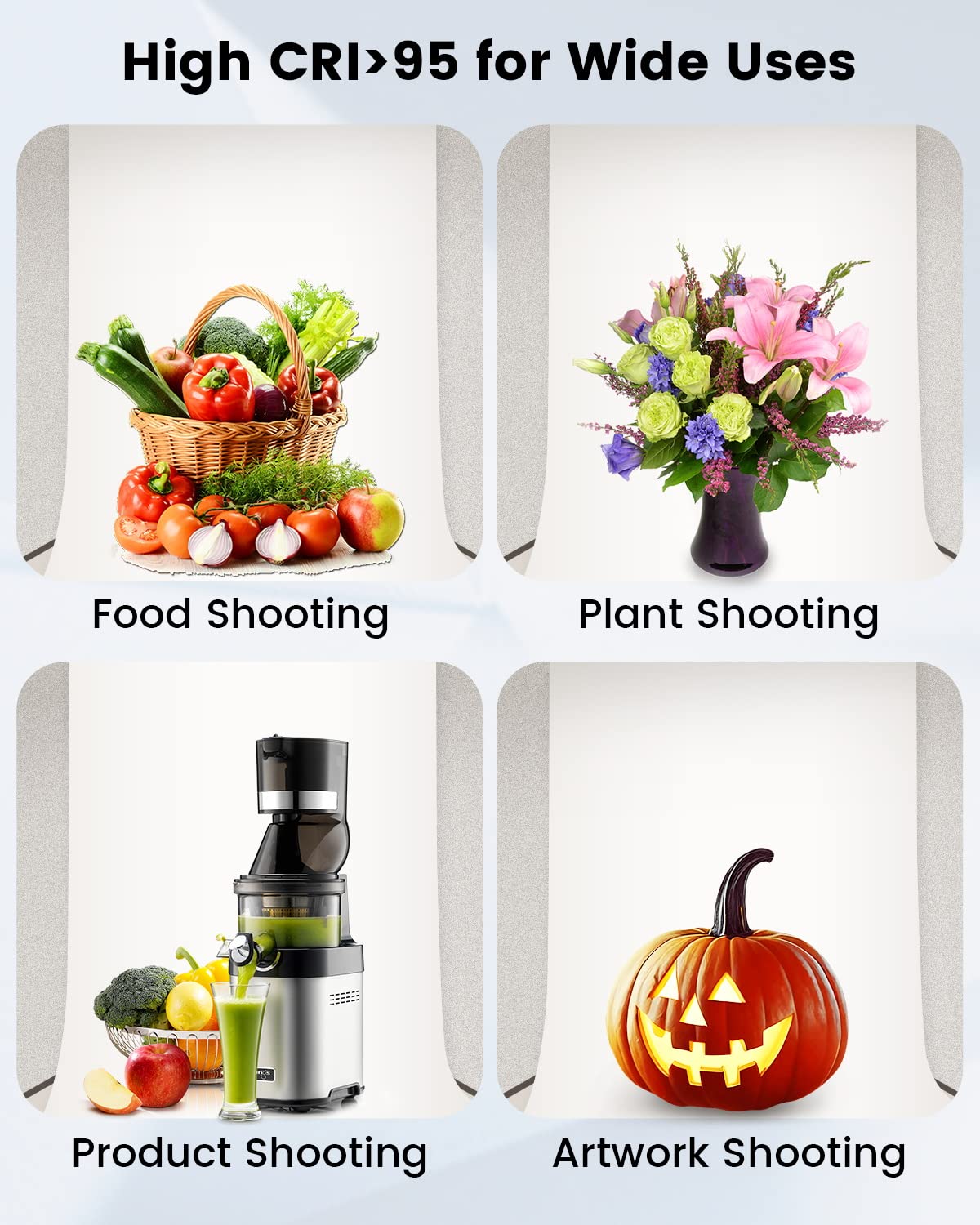 Fasonic 24''X24'' Photo Studio Light Box For Photography, Foldable Bi Color Dimmable Shooting Tent Kit With 240 Led Lights, 3000