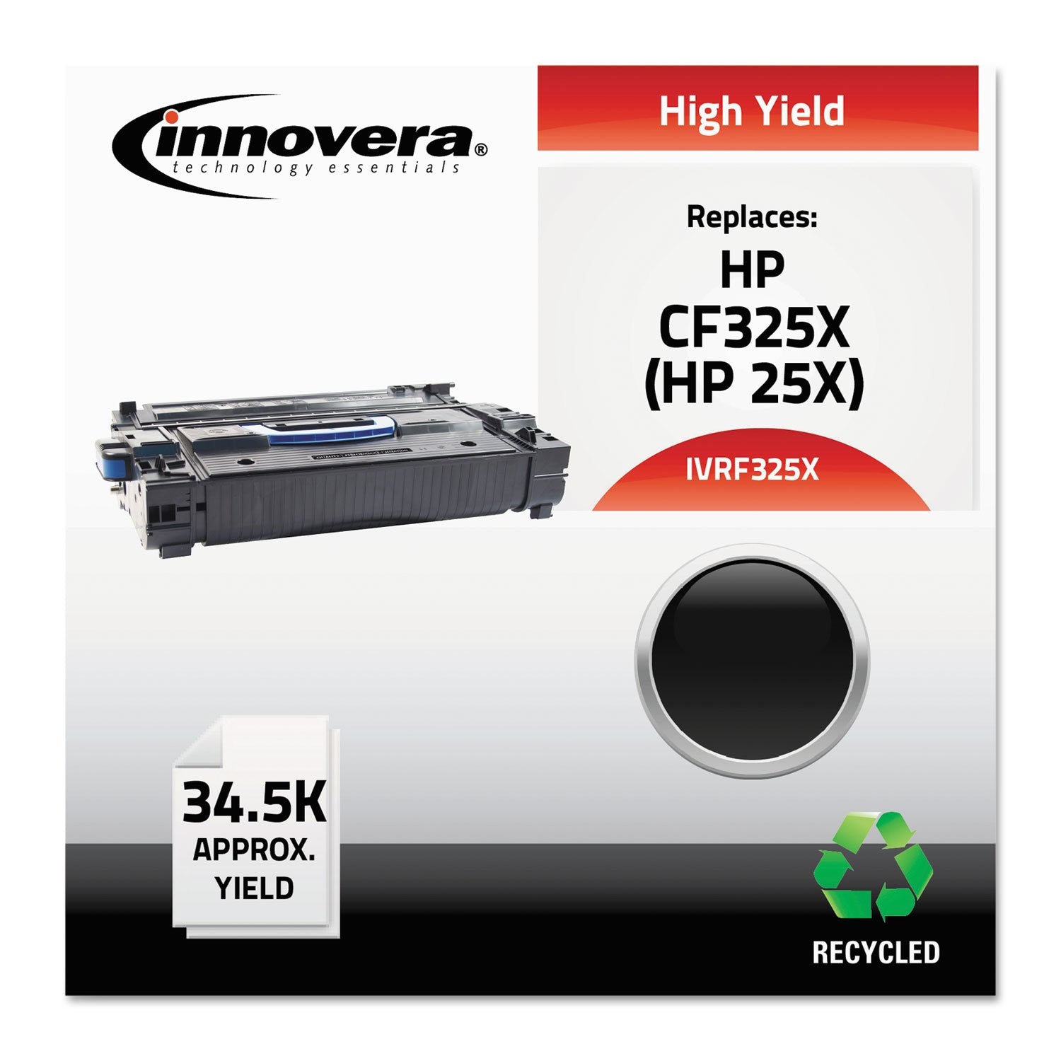Innovera Remanufactured Black High Yield Toner, Replacement For 654X (Cf330X), 20,500 Page Yield