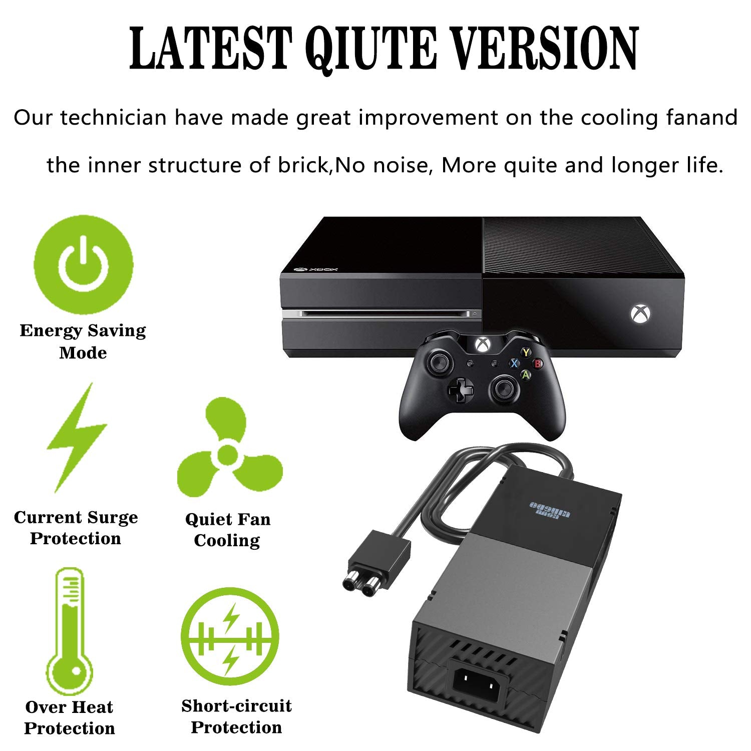 Ksw Kingdo Power Supply Compatible With Xbox One