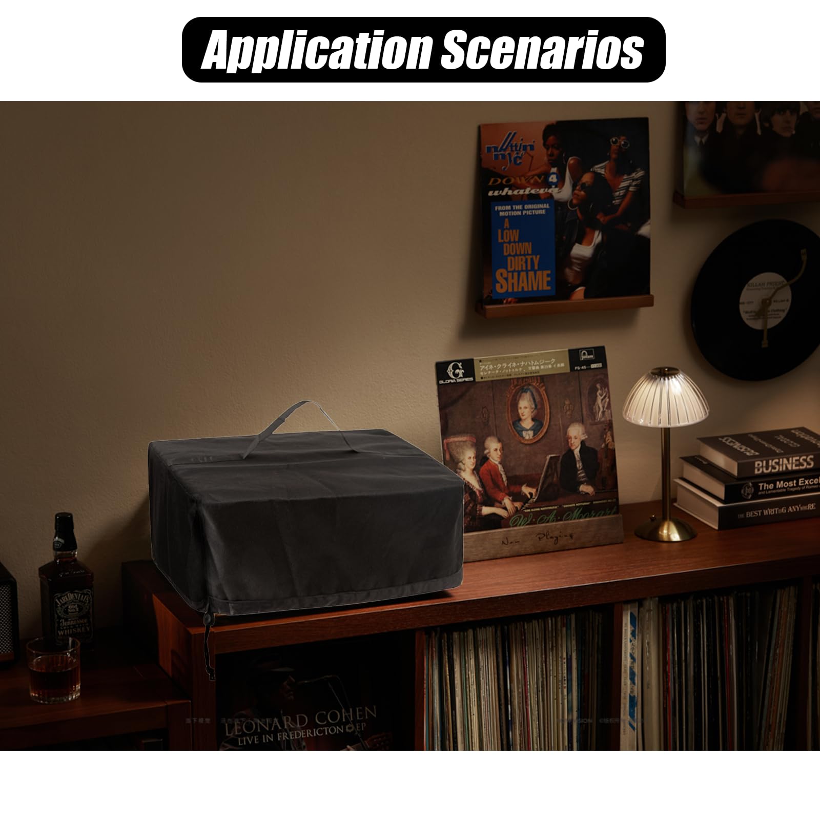 Turntable Dust Cover,Record Player Cover,Custom Home Mat Dustproof Protector Plexiglass Covers,Fits Most Models Of Technics Sl-Q