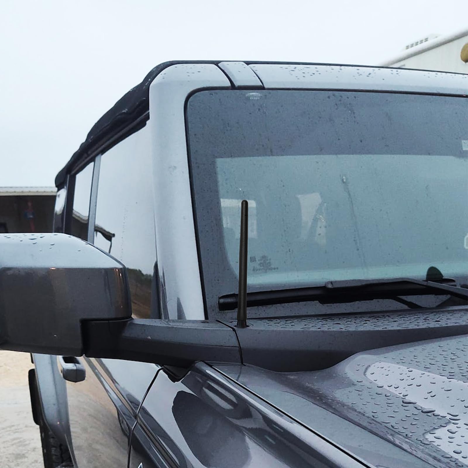 Vofono Short Antenna Fits Ford F150 F 150 2009 2025, Ford F150 Accessories Stubby Pickup F 250 F 350 2017+ Bronco Truck Antenna Replacement