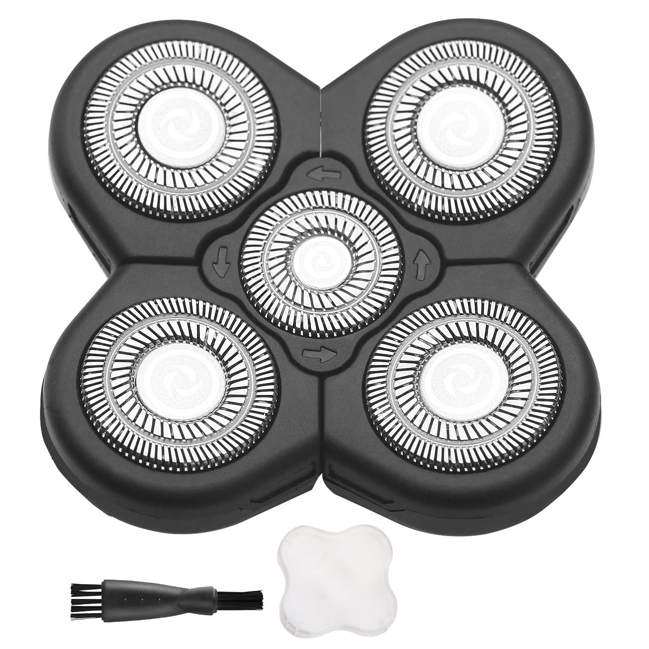 Universal 5 Blades Shaver Replacement Heads Compatible With Freedom Gold Shaver And Some Brands. 5D Electric Head Shaver Replace