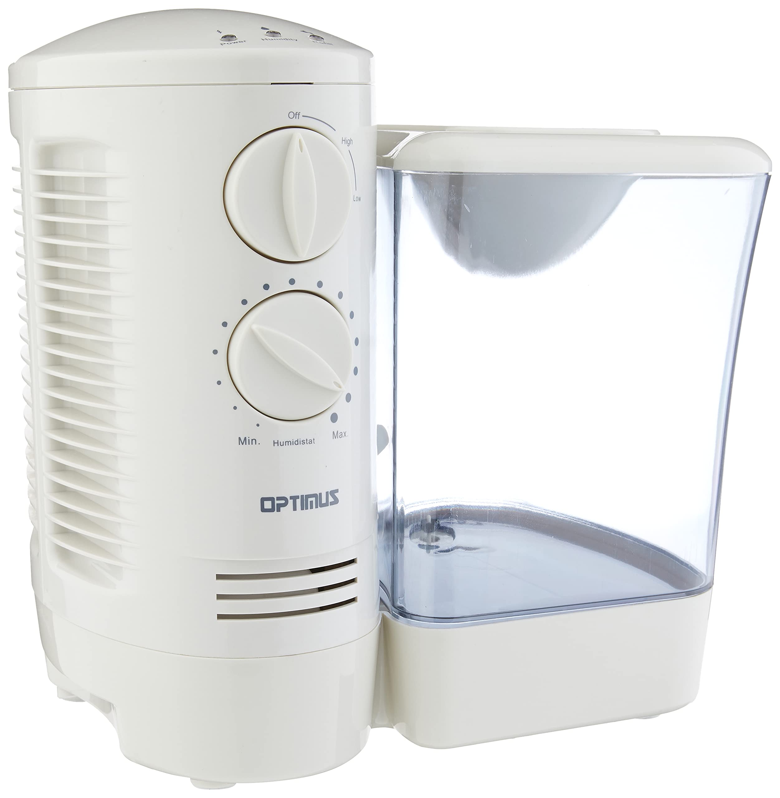 Optimus U 32000 2.5 Gallon Warm Mist Humidifier With Wicking Vapor System,White