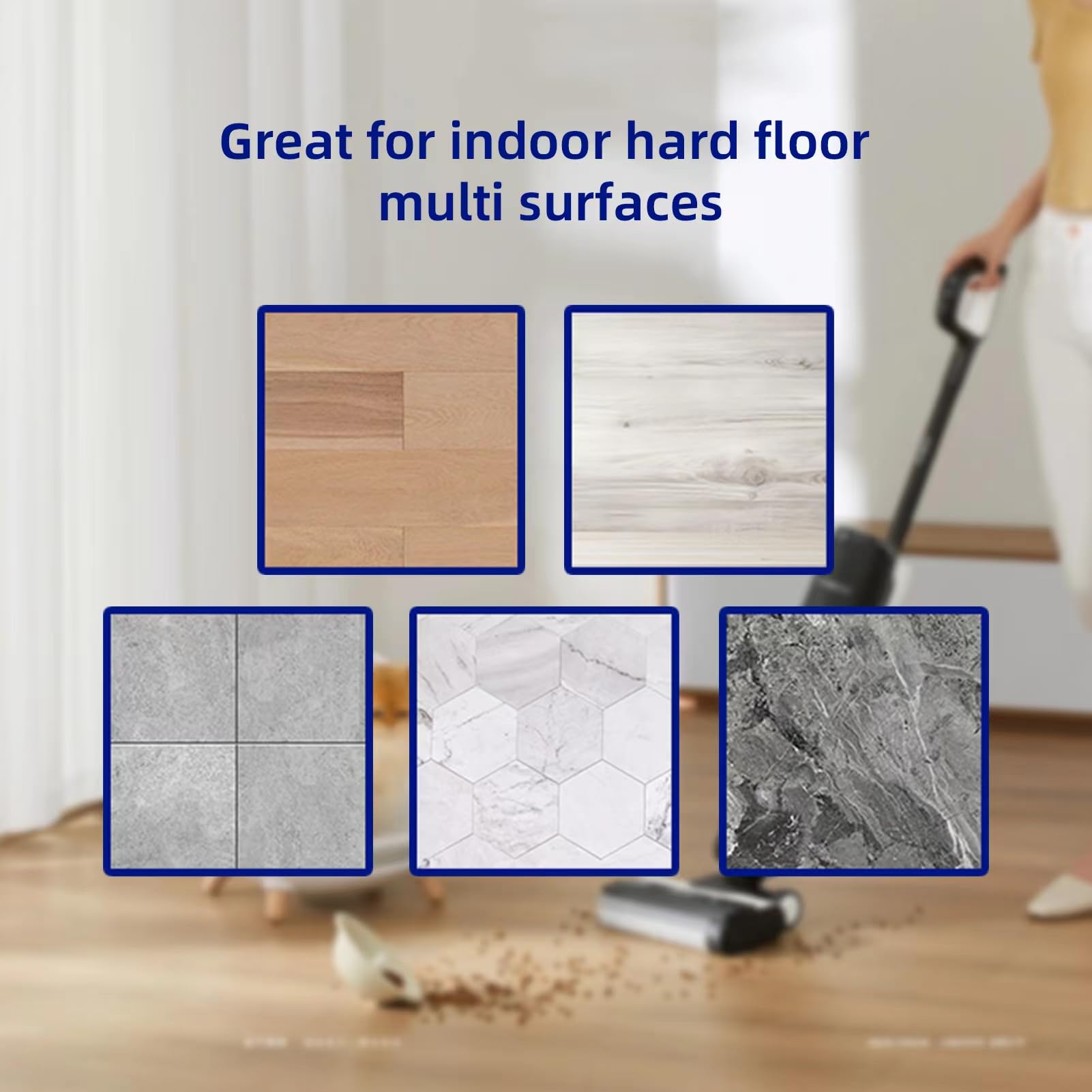 Yuamdoe Deep Cleaning Solution For Floor Washers, 85 Fl Oz(2.5L), Compatible With Tineco Floor One Series& Ifloor Series,Roboroc