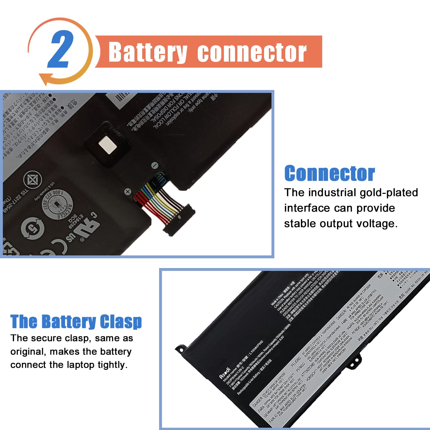 Asodi L18M4Ph0 L18C4Ph0 Laptop Battery Compatible With Lenovo Ideapad Yoga C940 C940 14Iil 81Q9 2 In 1 14 Inch Series 5B10T11585