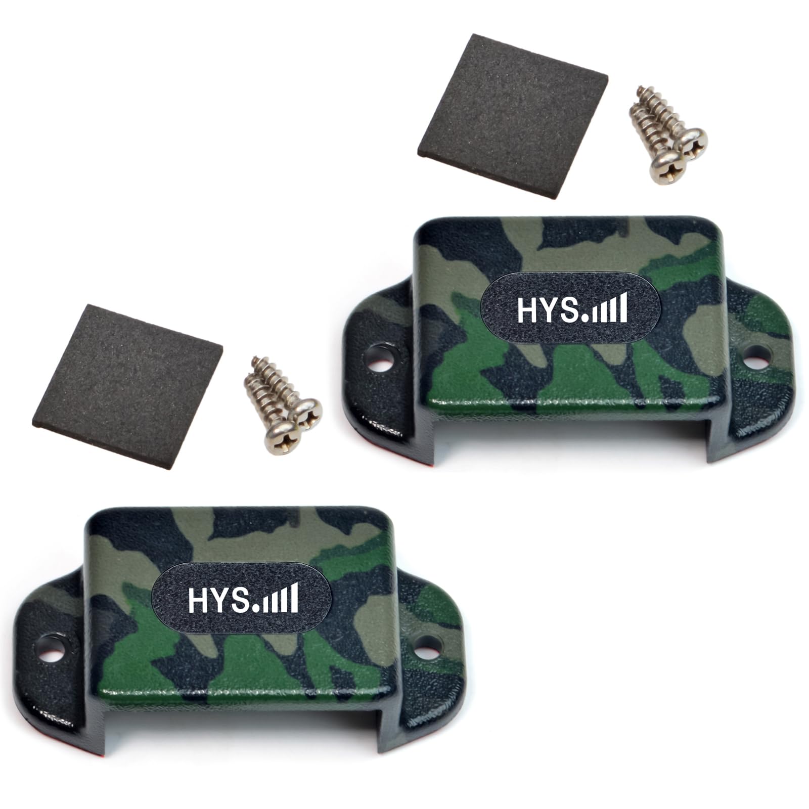 Hys Universal Single Side Radio Bracket Mounting With Screws For Baofeng Uv 5R 888S Handheld Marine Radio & Walkie Talkie (Packing Of 2Pcs)