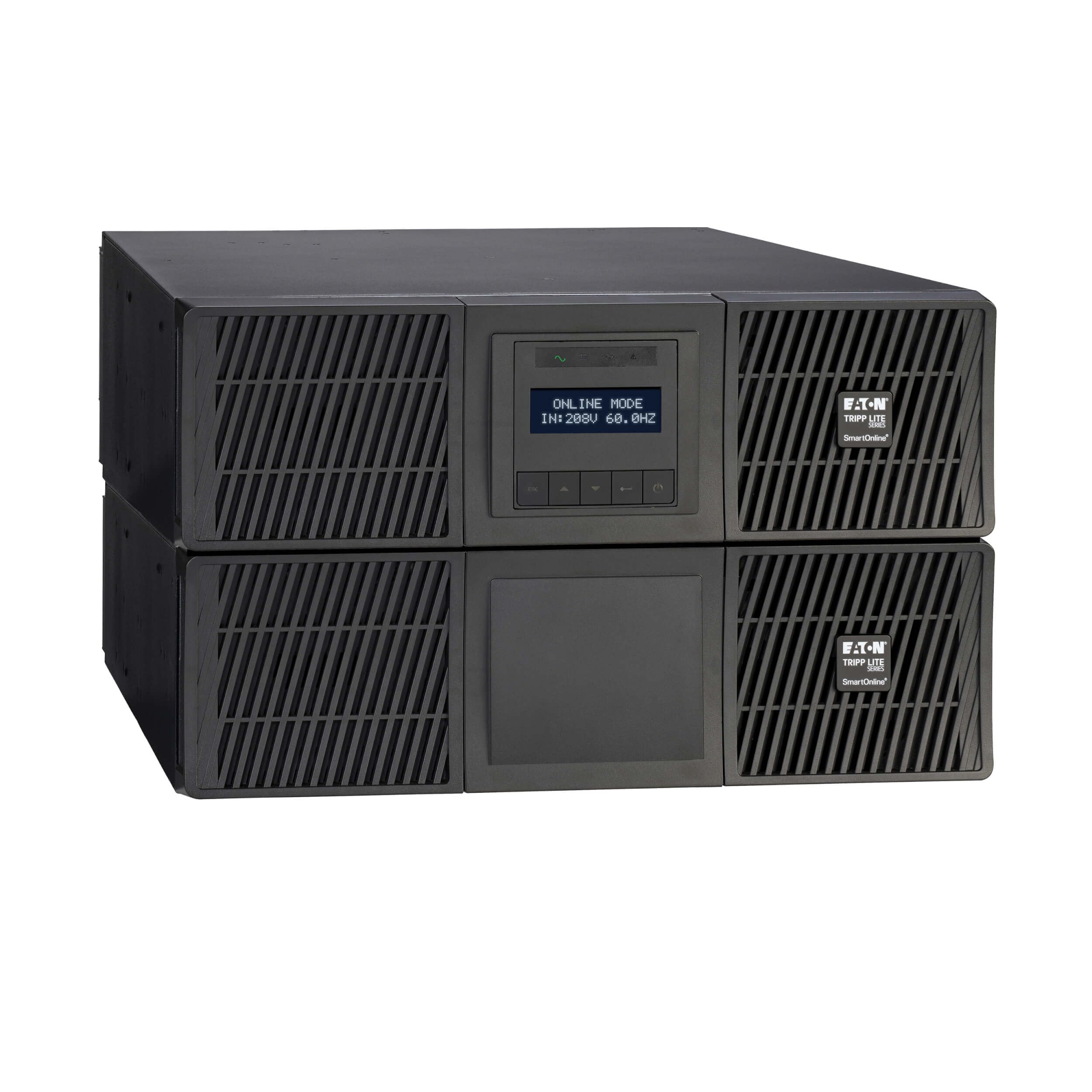 Eaton Tripp Lite SU5000RTFMB UPS 5000VA / 4500W, 208V with 120V Stepdown Transformer, Maintenance Switch, 21 Outlets, 6U Rack Mo