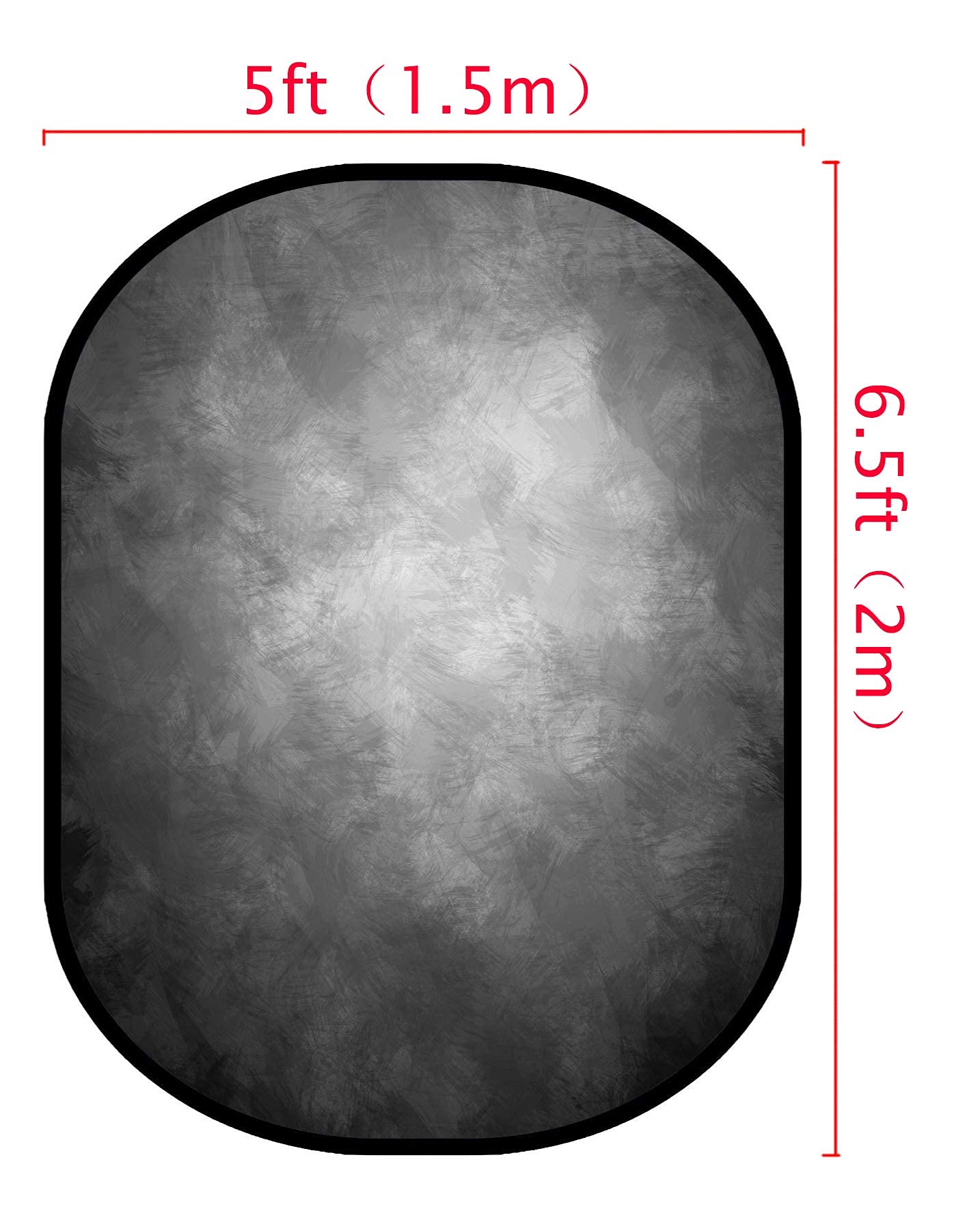 Kate Collapsible Backdrop Pop Up Photo Backdrops Grey Portable Background For Portrait Photography, For Video, For Live Stream,