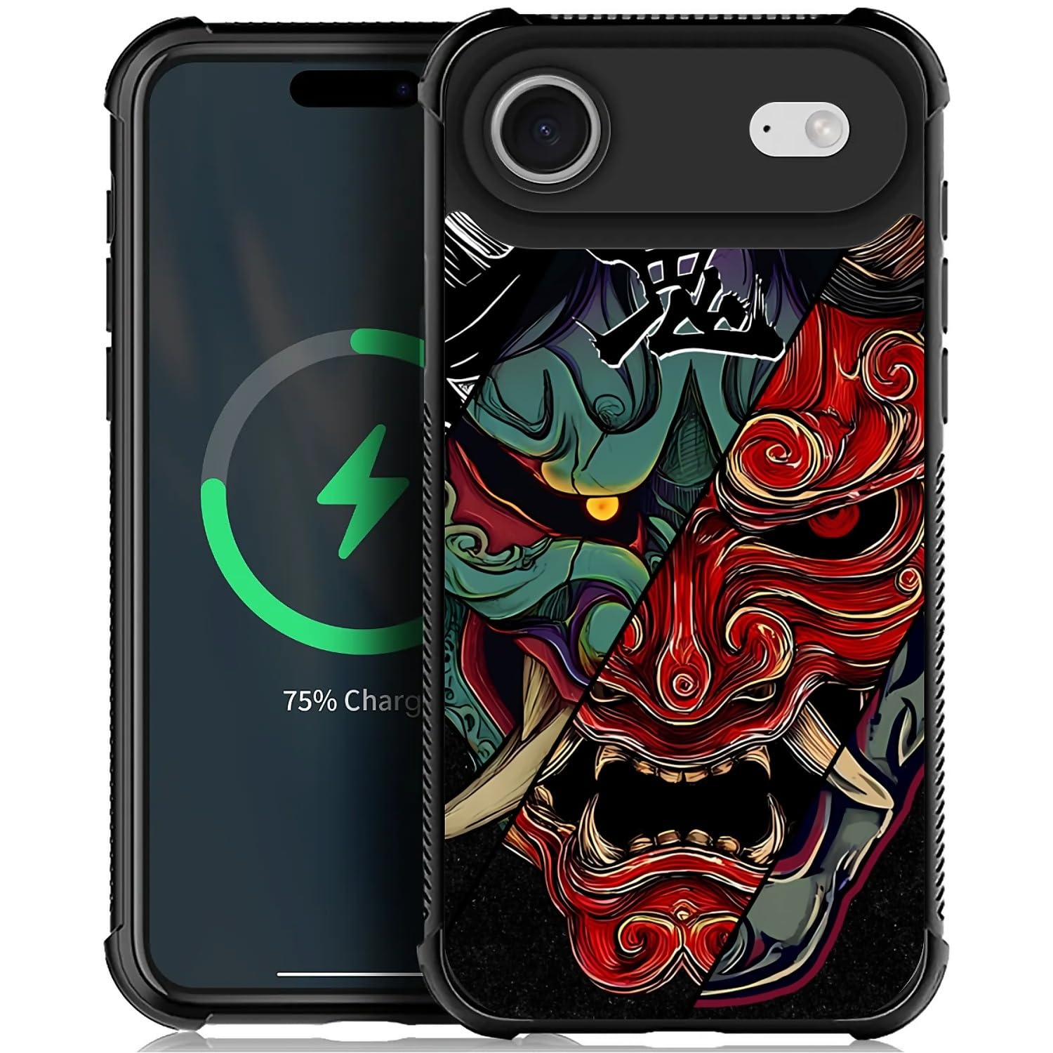 Deaorew for iPhone 17 Air Case | Compatible with MagSafe | Classic Slim Cover Design | Japanese Samurai