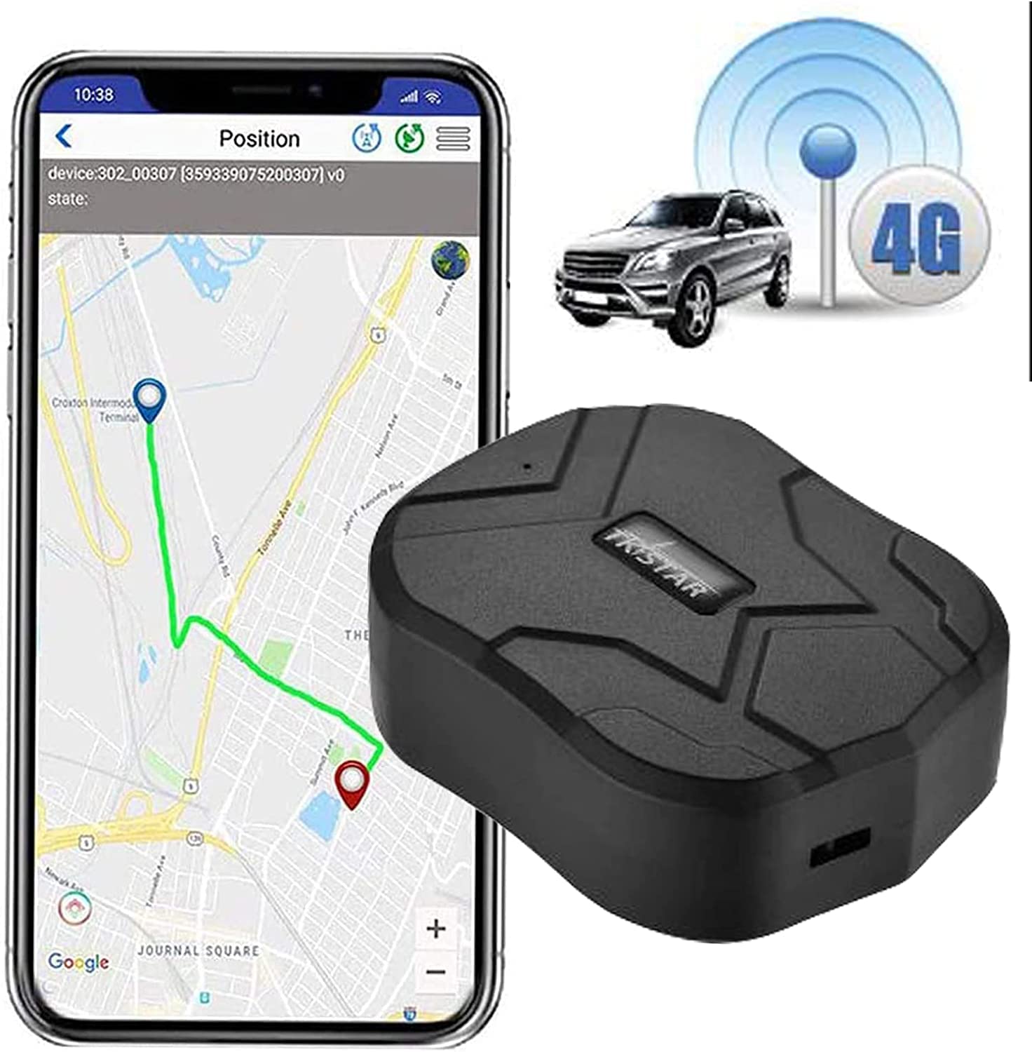 Tkstar 4G Gps Tracker For Vehicles 10000Mah Magnetic Car Gps Tracker Locator Real Time Anti Theft Tracking Device For Vehicles,