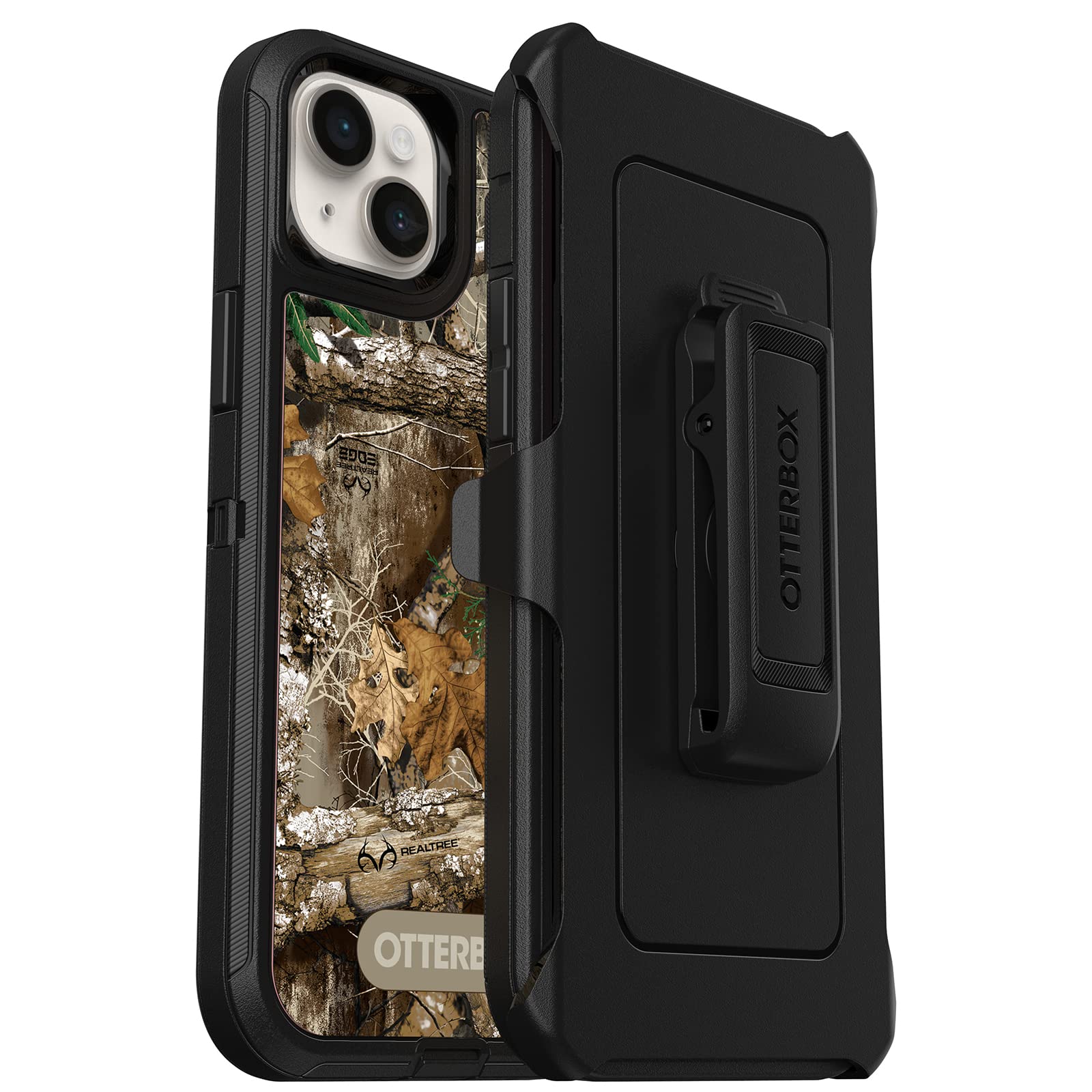 Otterbox Iphone 14 Plus Defender Series Case   Realtree Edge (Blaze Orange/Black/Rt Edge), Rugged & Durable, With Port Protectio