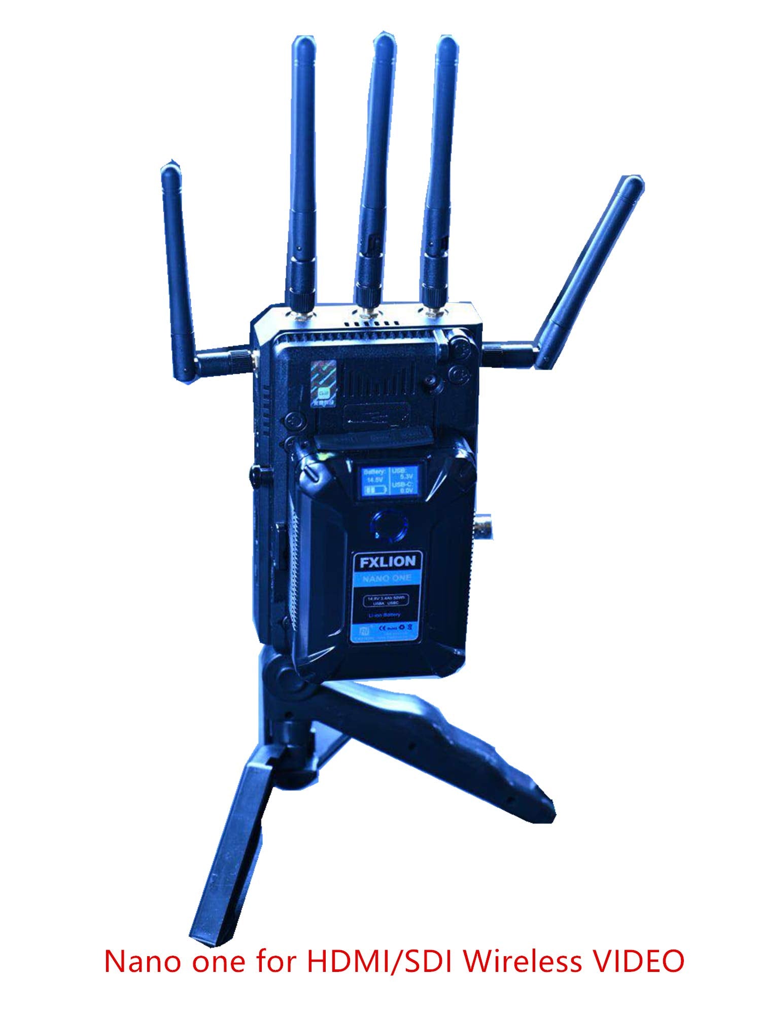 Songing Fxlion Nano One V Mount/V Lock Battery 3400Mah(50Wh/14.8V) With D Tap,Usb C,Usb A, Micro Usb Plugs,10Oz Mini For Cameras