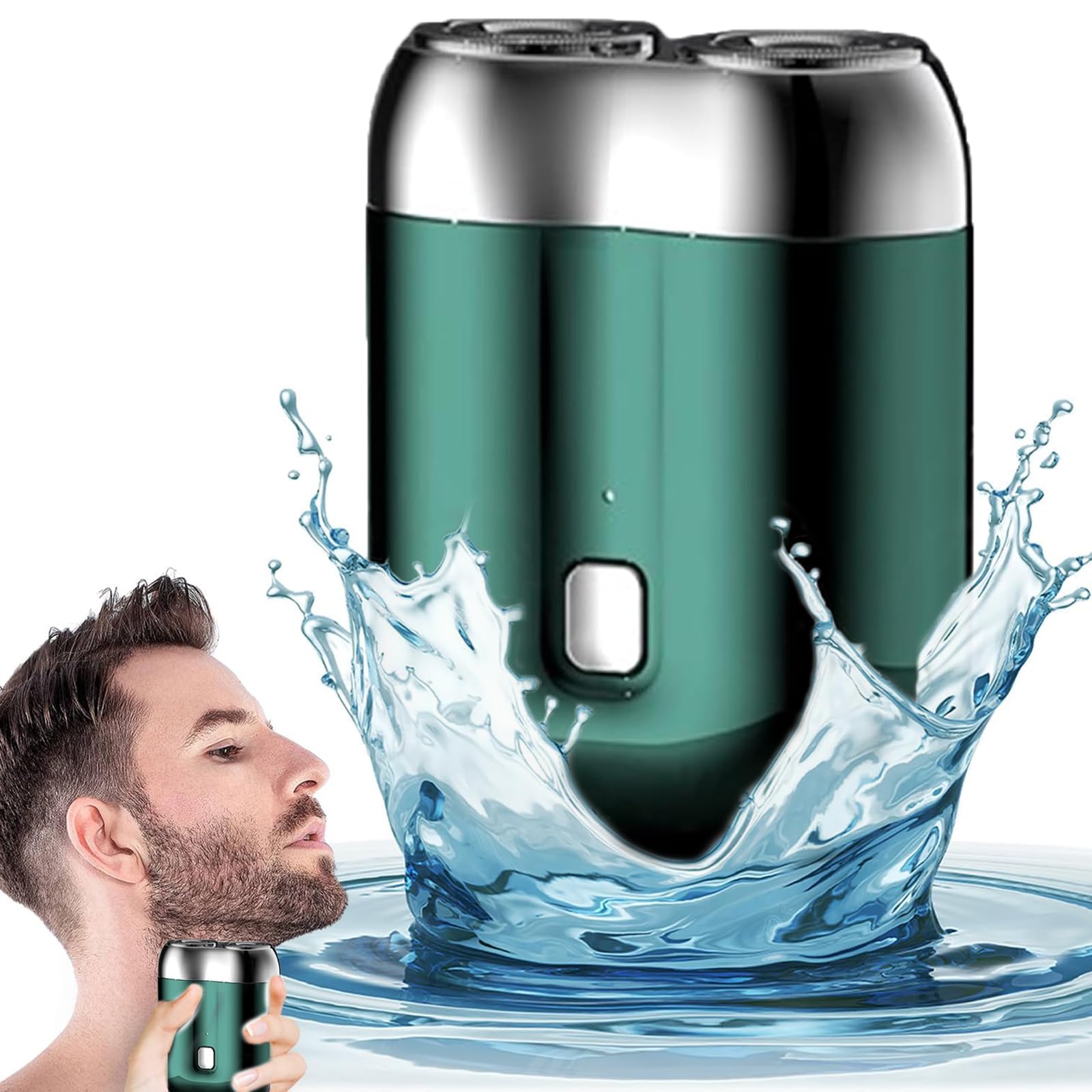 New Model Mini Dual Head Electric Shaver,Upgrade Pocket Shaver,2025 Mini Upgrade Pocket Shaver Usb For Home,Car,Travel,Washable