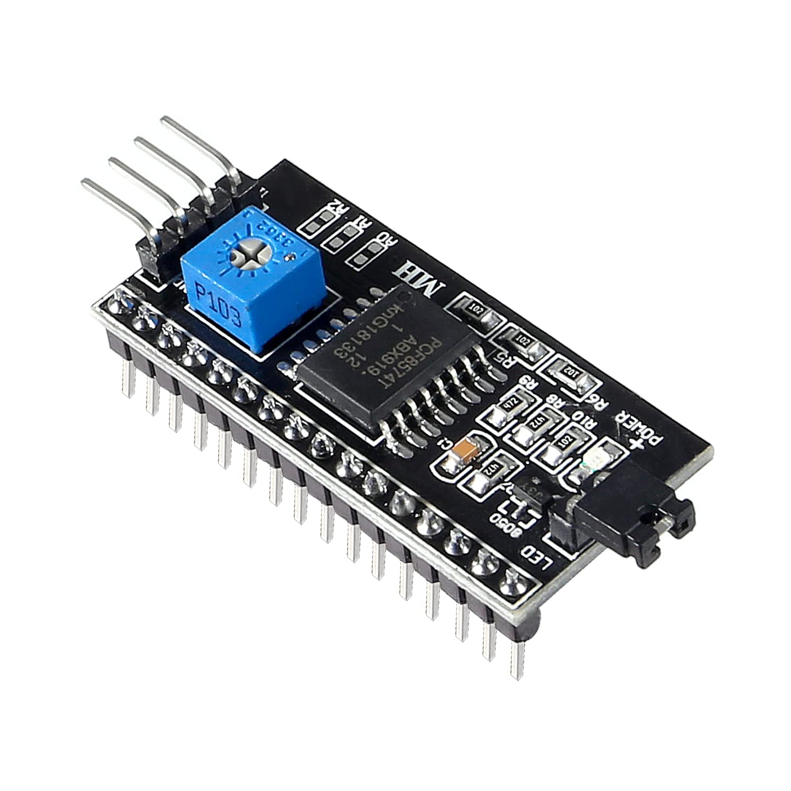 Coliao 10Pcs 5V 2004 1602 Lcd Display Iic I2C Adapter Iic I2C Serial Interface Adapter Converter Module