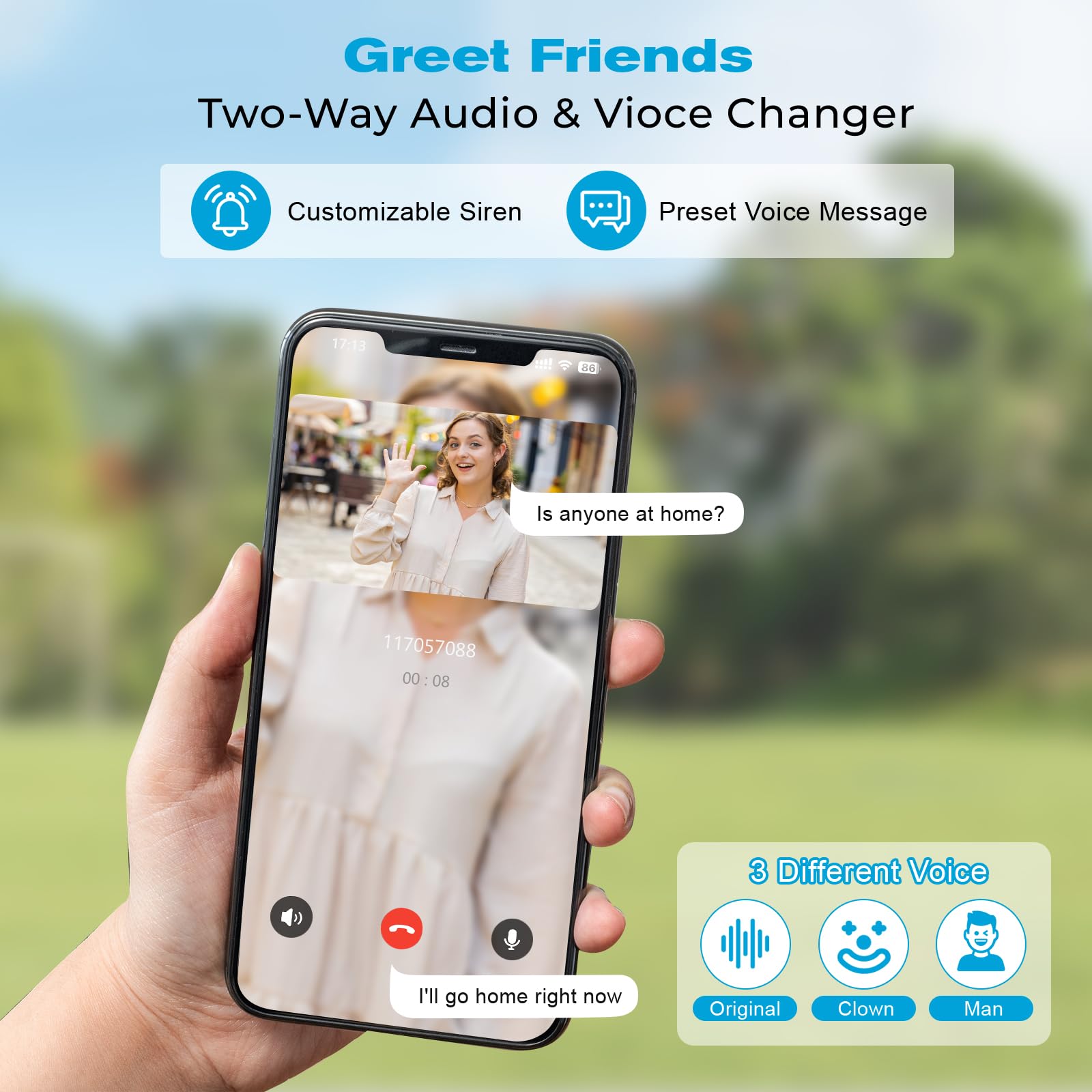 2K Hd Doorbell Camera Wireless With Included Ring Chime, Mkeolge Smart Video Doorbell For Home Security, Ai Human Detection, Two