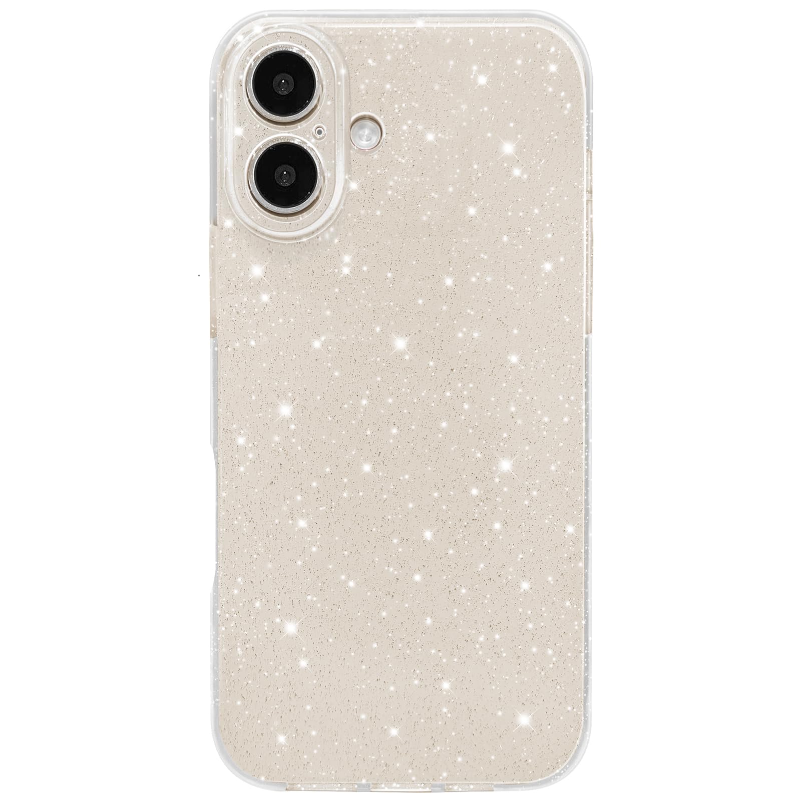 Hython Case For Iphone 16 Plus Case Glitter Cute Sparkly Shiny Bling Sparkle Phone Cases 6.7'', Thin Slim Fit Soft Tpu Bumper Sh