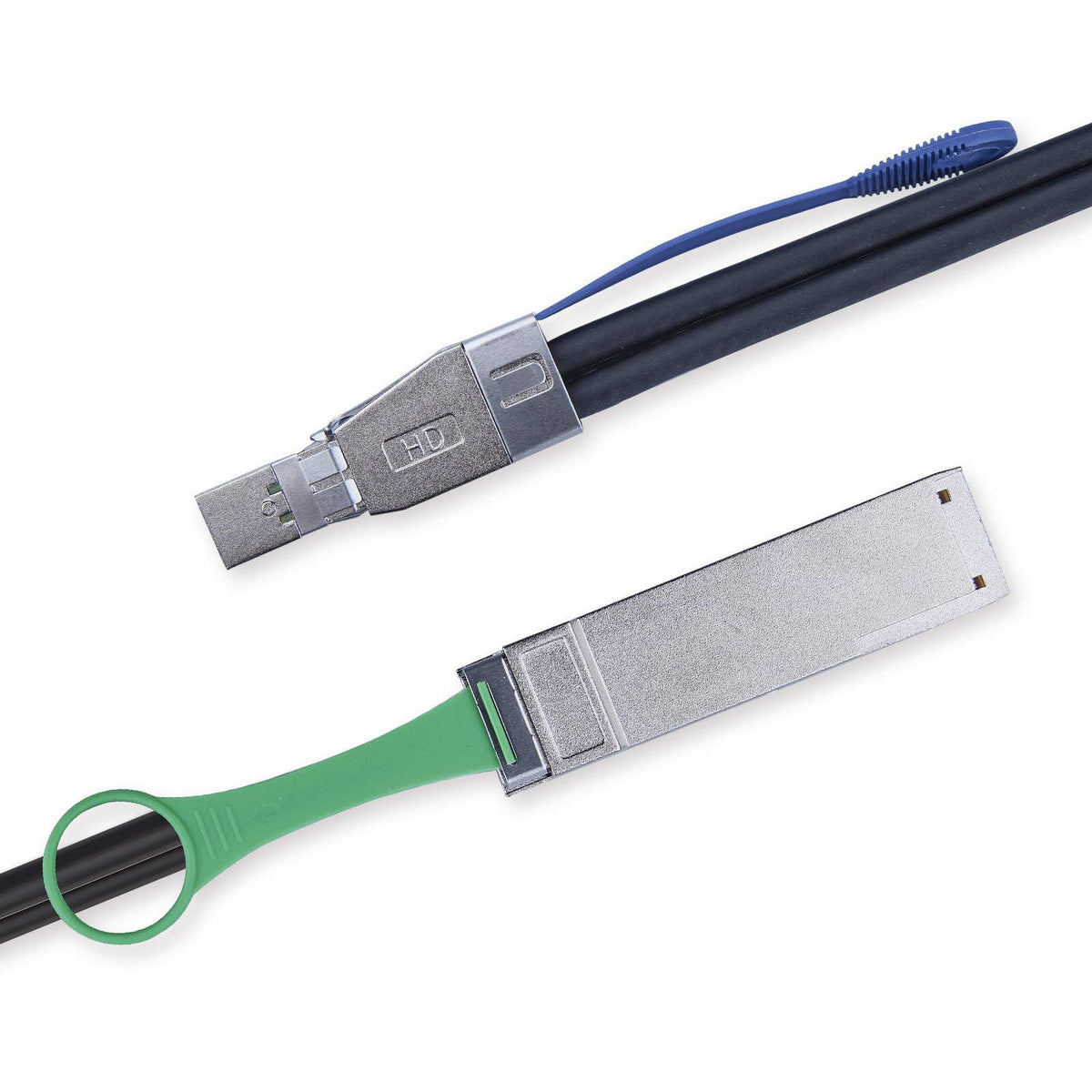 H!Fiber.Com Qsfp To Sff 8644 Min Sas Cable, Sff 8436 To Sff 8644 External Copper Sas Cable, Ddr Hybrid Sas Cable For Netapp Ds42