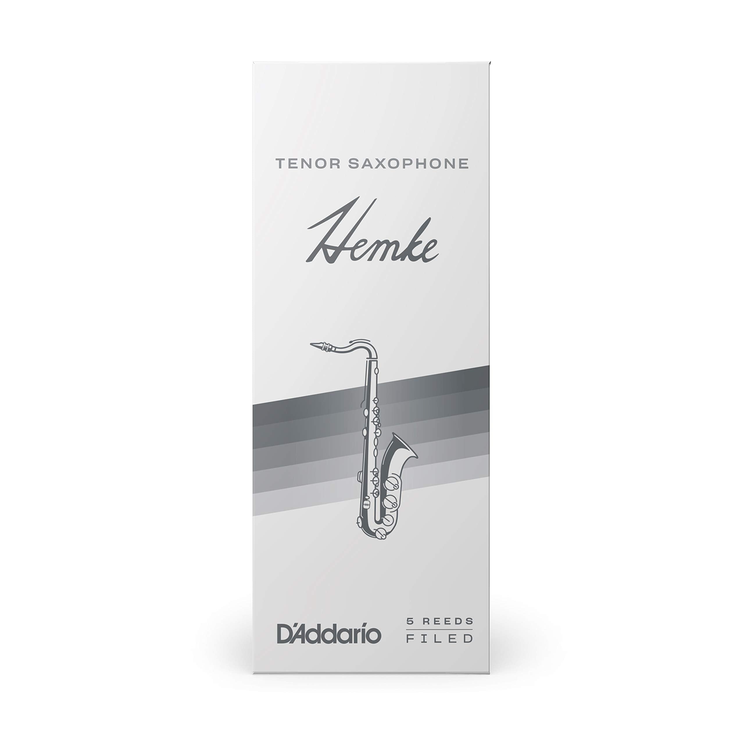 Rico Hemke Tenor Sax Reeds, Strength 3.5, 5-Pack