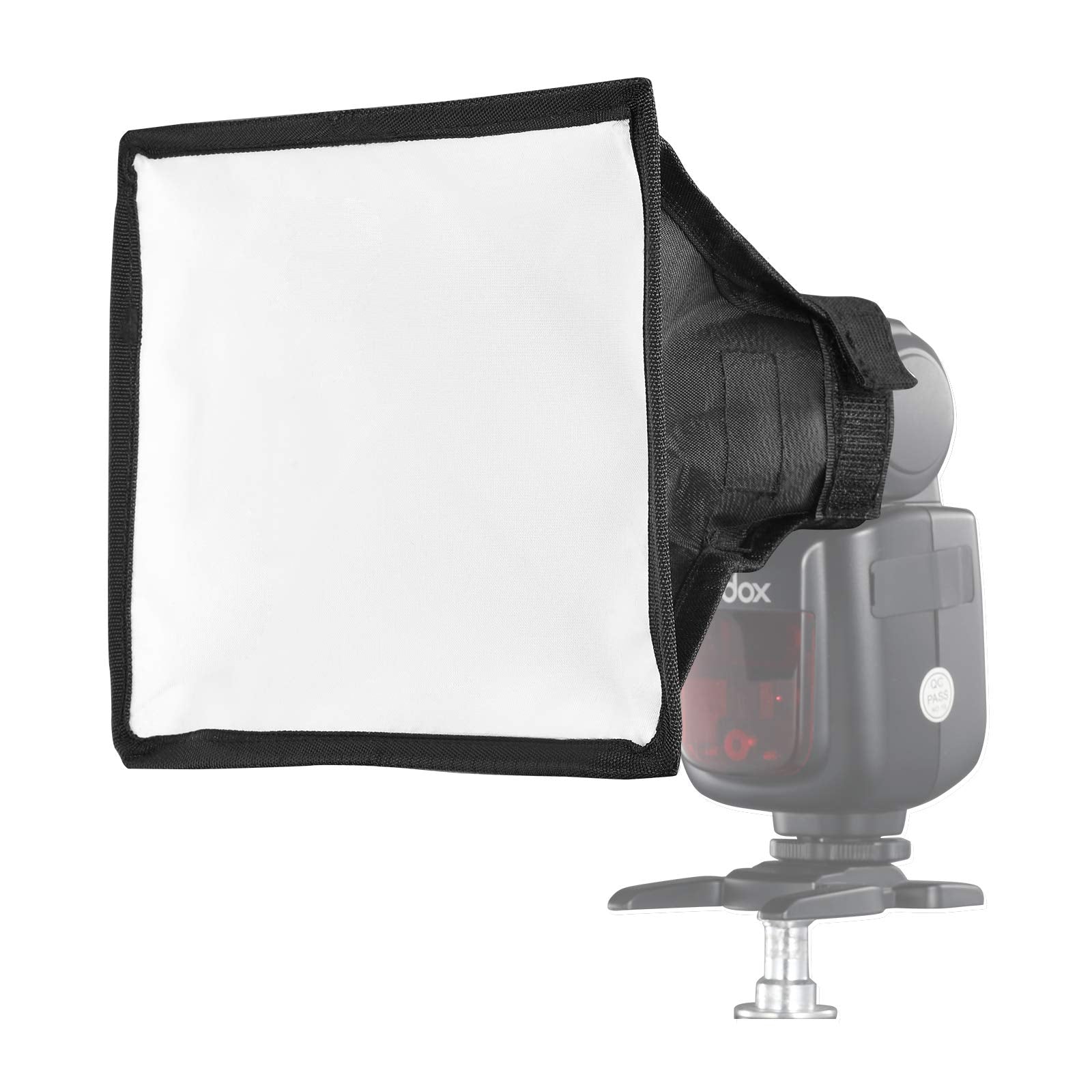 Supon 15Cm X 17Cm/ 6'' X 7'' Universal Collapsible Mini Flash Diffuser Studio Softbox Compatible For Canon, Nikon,Sony, Pentax,
