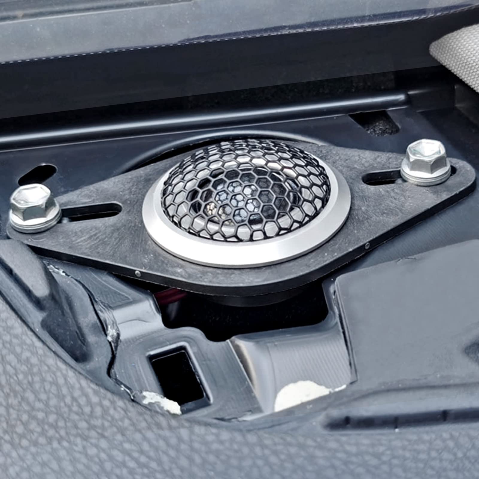 Car Speaker Spacer Tweeter Speaker Mounting Adapter Bracket Rings Compatible With Toyota/Subaru/Lexus 2 Pack