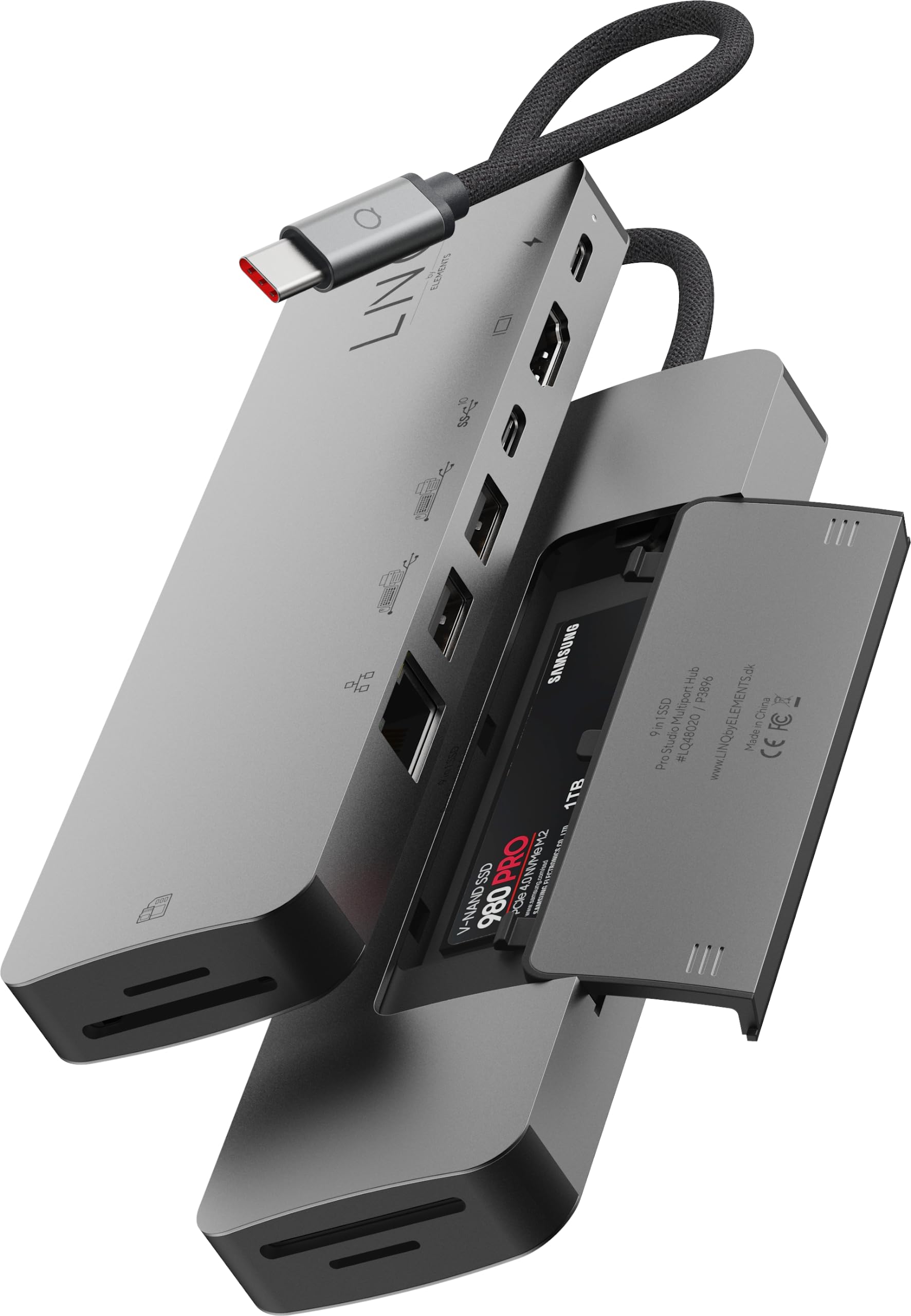 9In1 Ssd Pro Usbc Mpt Hub