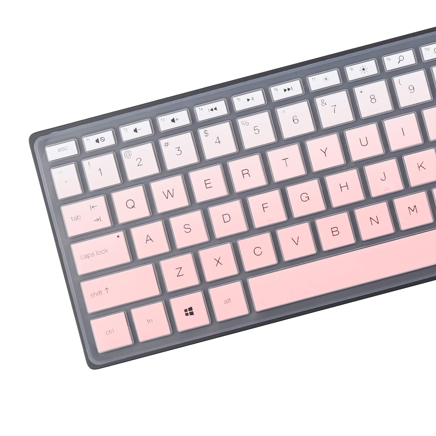 Silicone Keyboard Cover Skin Compatible With Hp Pavilion 27'' All In One Desktop Hp Pavilion 27 Xa0014/27 Xa0055Ng/0370Nd/0076Hk