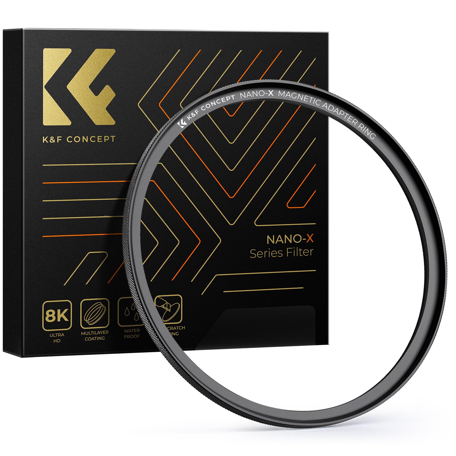 K&F Concept 62Mm Empty Magnetic Base Filter Ring (Works Only On K&F Concept Magnetic Quick Swap System)