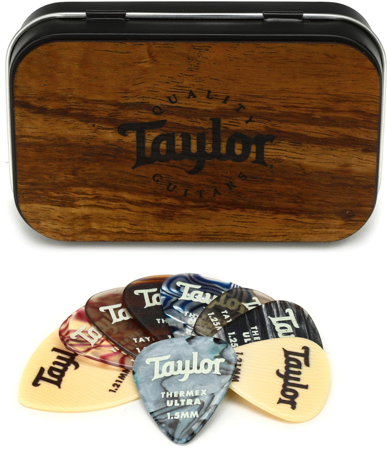 Taylor DarkTone Series Pick Tin - Koa Collectors Edition