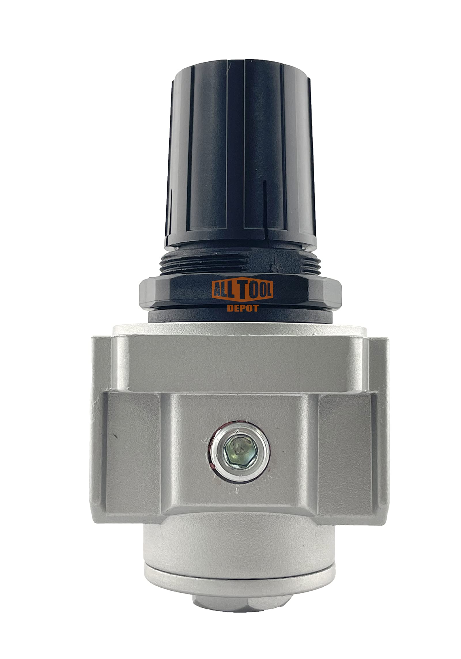3/4    Npt Heavy Duty In Line Compressed Air Pressure Regulator For Air Compressor, 7 To 215 Psi Adjustable