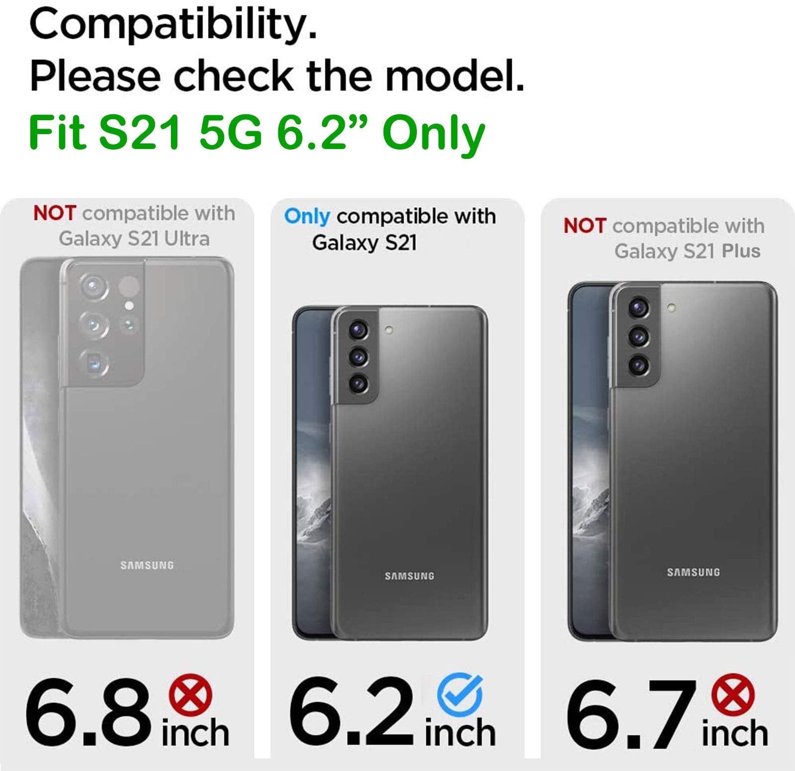 J.West Galaxy S21 5G 6.2'' Case, Luxury Sparkle Glitter Opal Design, Soft Silicone Slim Tpu Protective Cover For Women & Girls