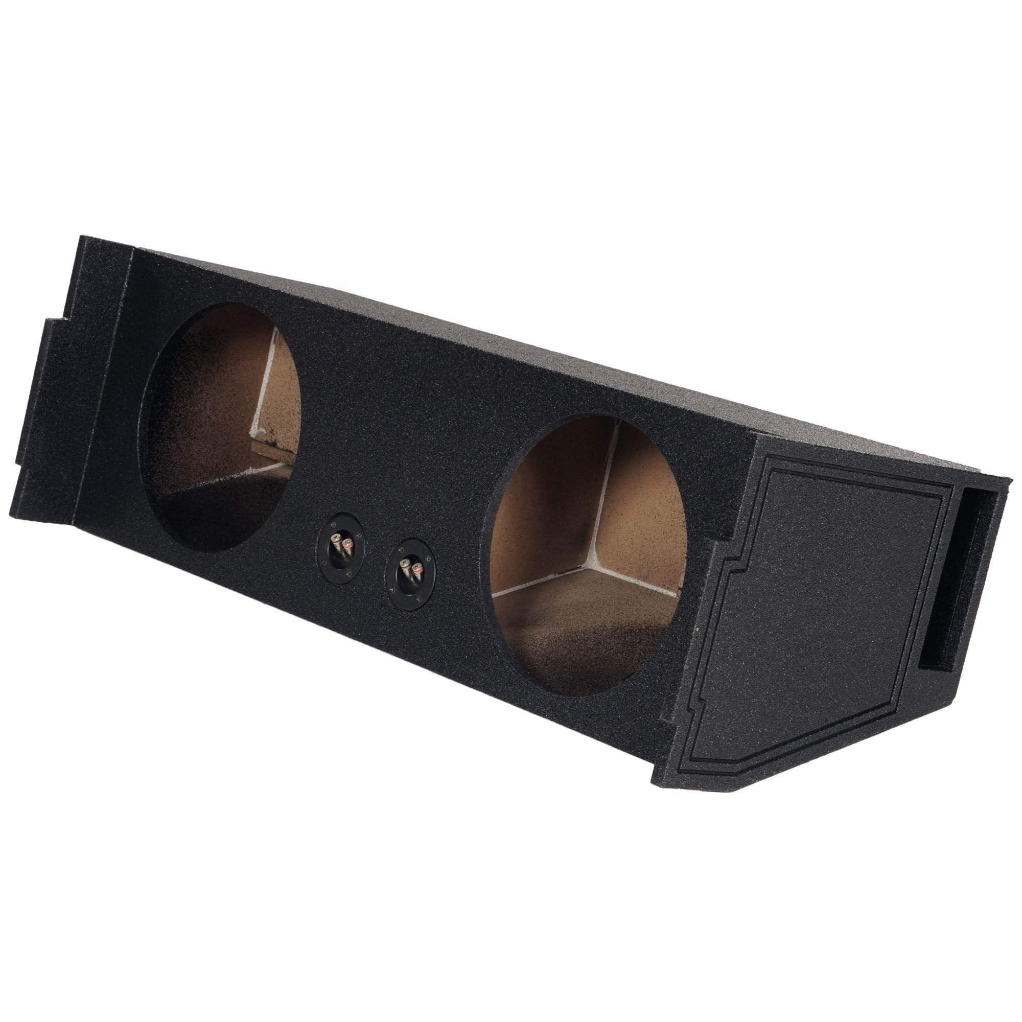 Qpower ''Qbomb'' Dual 10 Vented Empty Woofer Box   All Full Size Suv