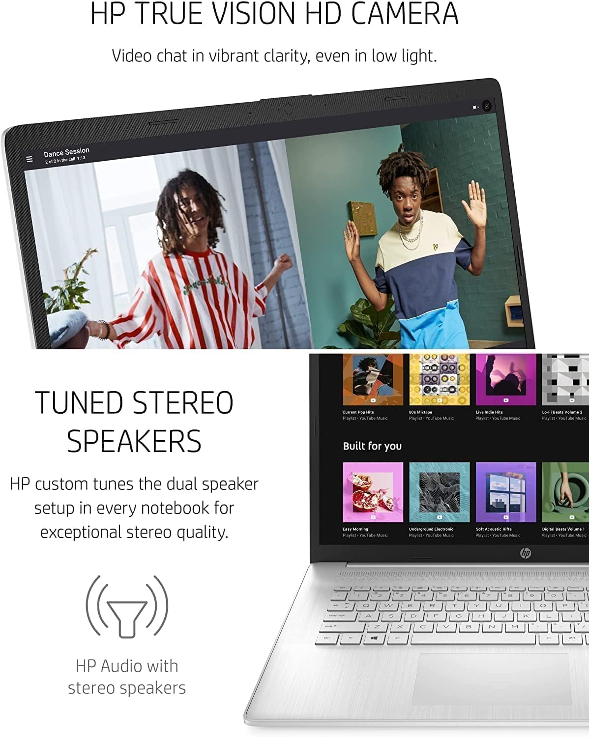 Hp 17 Laptop (17.3'' Fhd Anti Glare, Amd 6 Core Ryzen 5 5500U, 32Gb Ram, 2Tb Ssd, Narrow Bezel) Home & Business, Long Battery Li