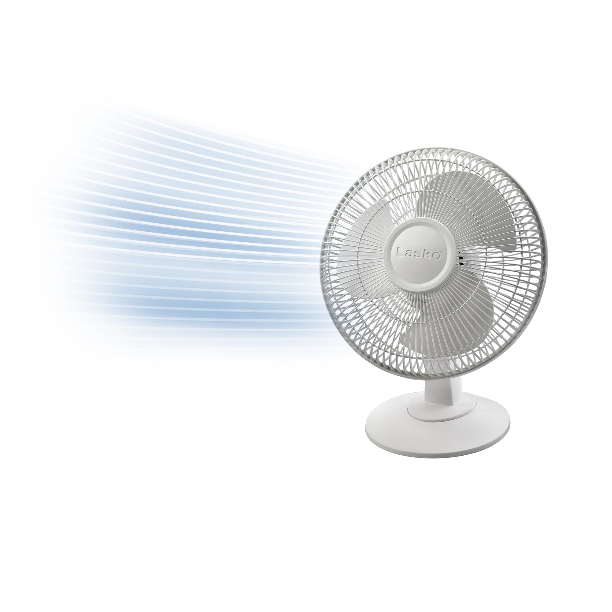 Lasko 3 Speed 12'' Table Fan   White