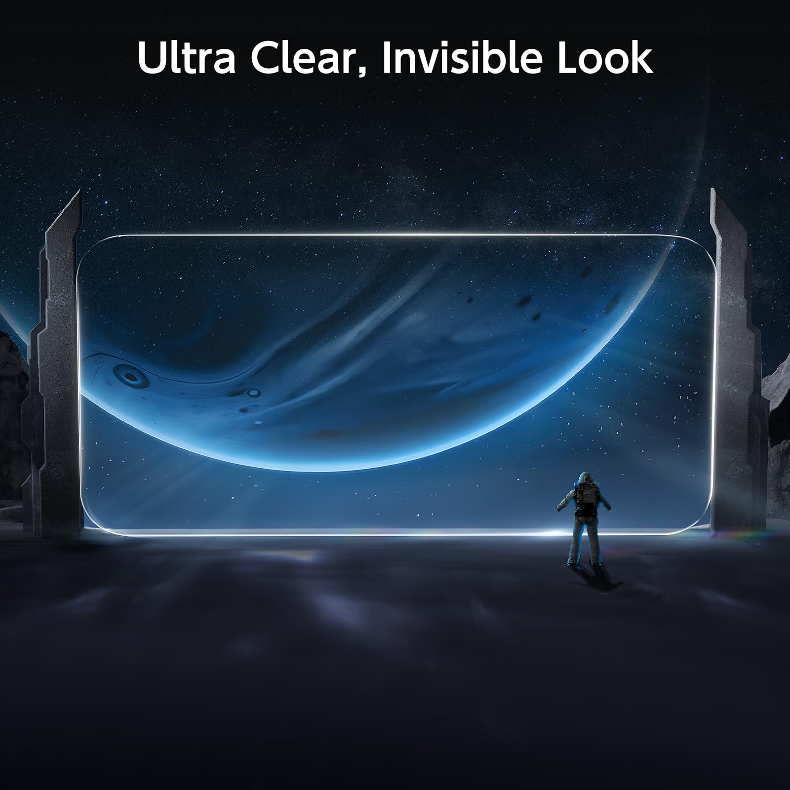 Smartdevil 3 Pack Screen Protector For Iphone 16 Plus (6.7 Inch) Tempered Glass, Hd Clear Film, Easy Installation, Dust Free & B